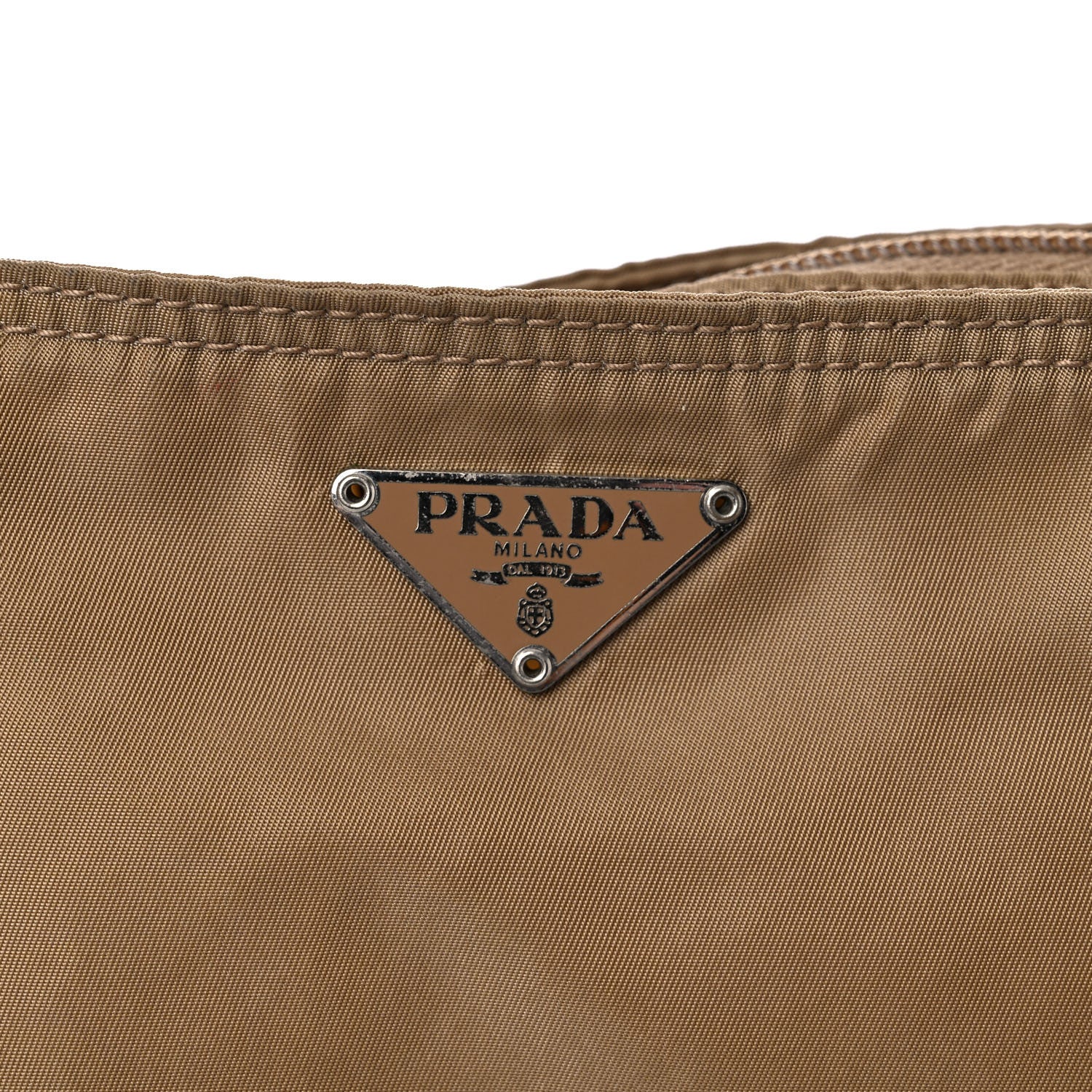 Prada Nylon Vela Flat Messenger Bag Tabacco 17 of 17