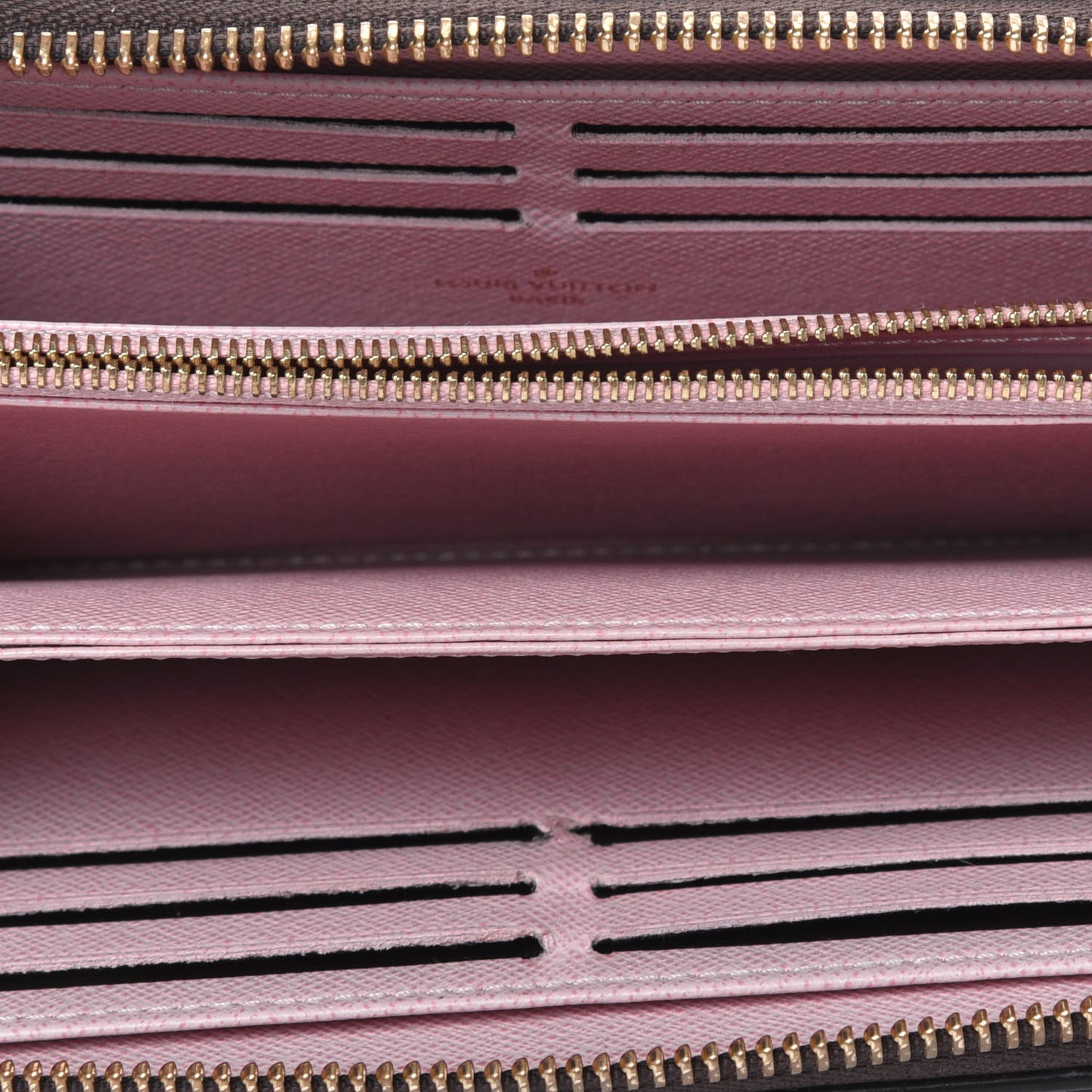Monogram Zippy Wallet Rose Ballerine