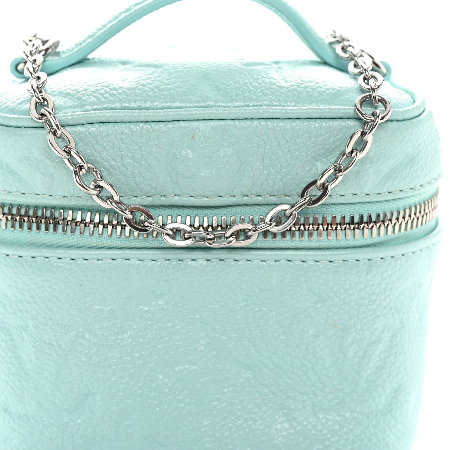 Empreinte Monogram Micro Vanity Pearly Lagoon Turquoise