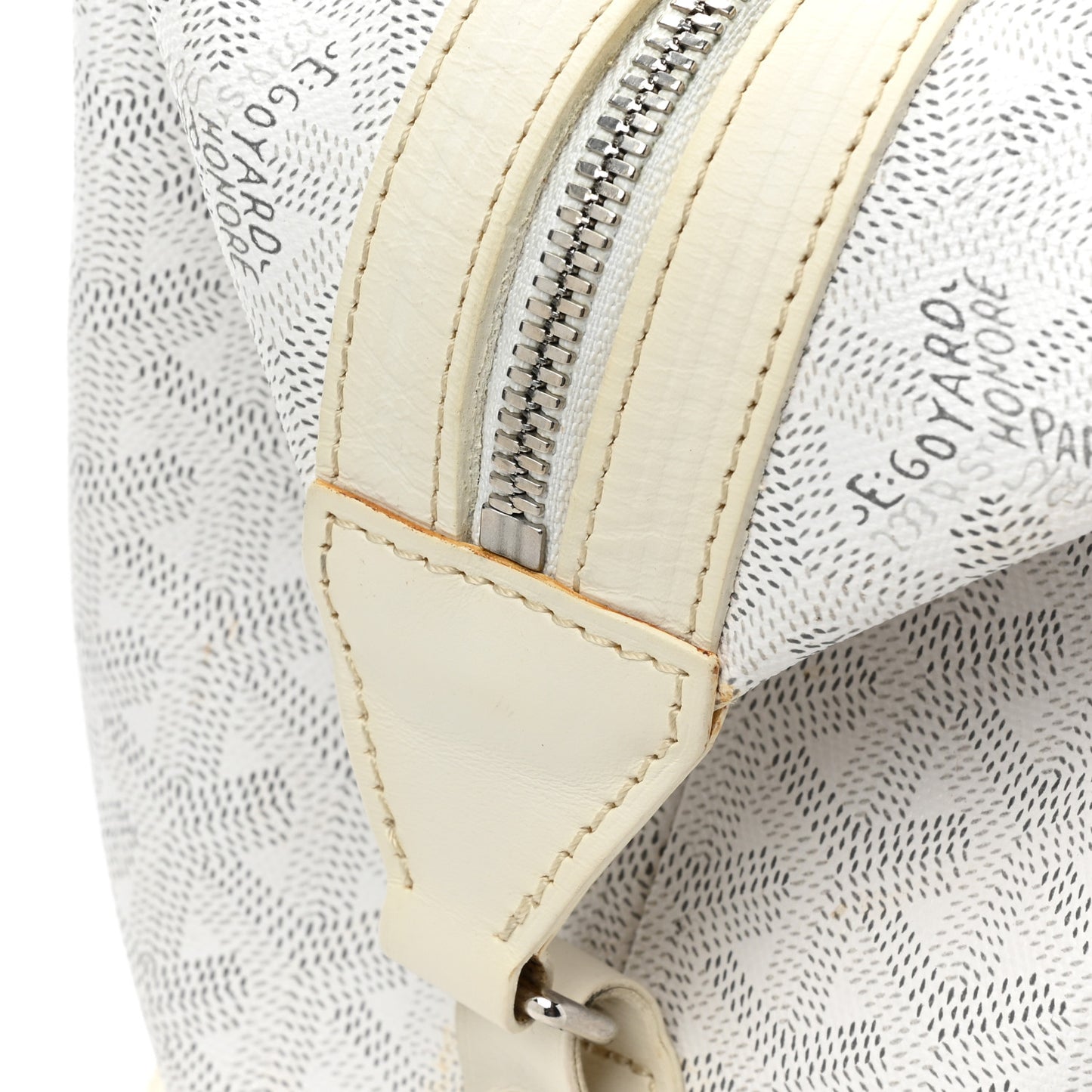 Goyardine Boeing 30 White