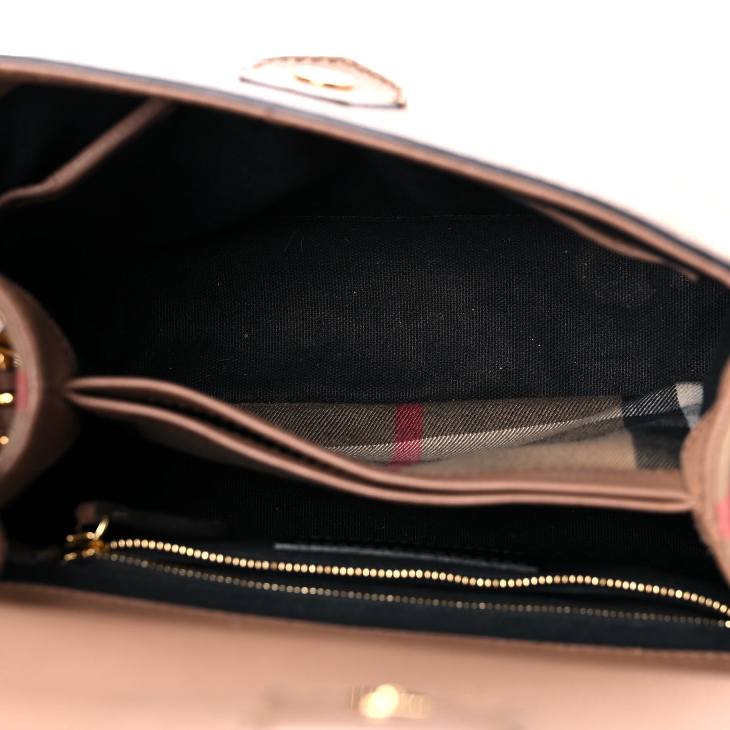 Derby Calfskin House Check Small Camberley Dark Sand