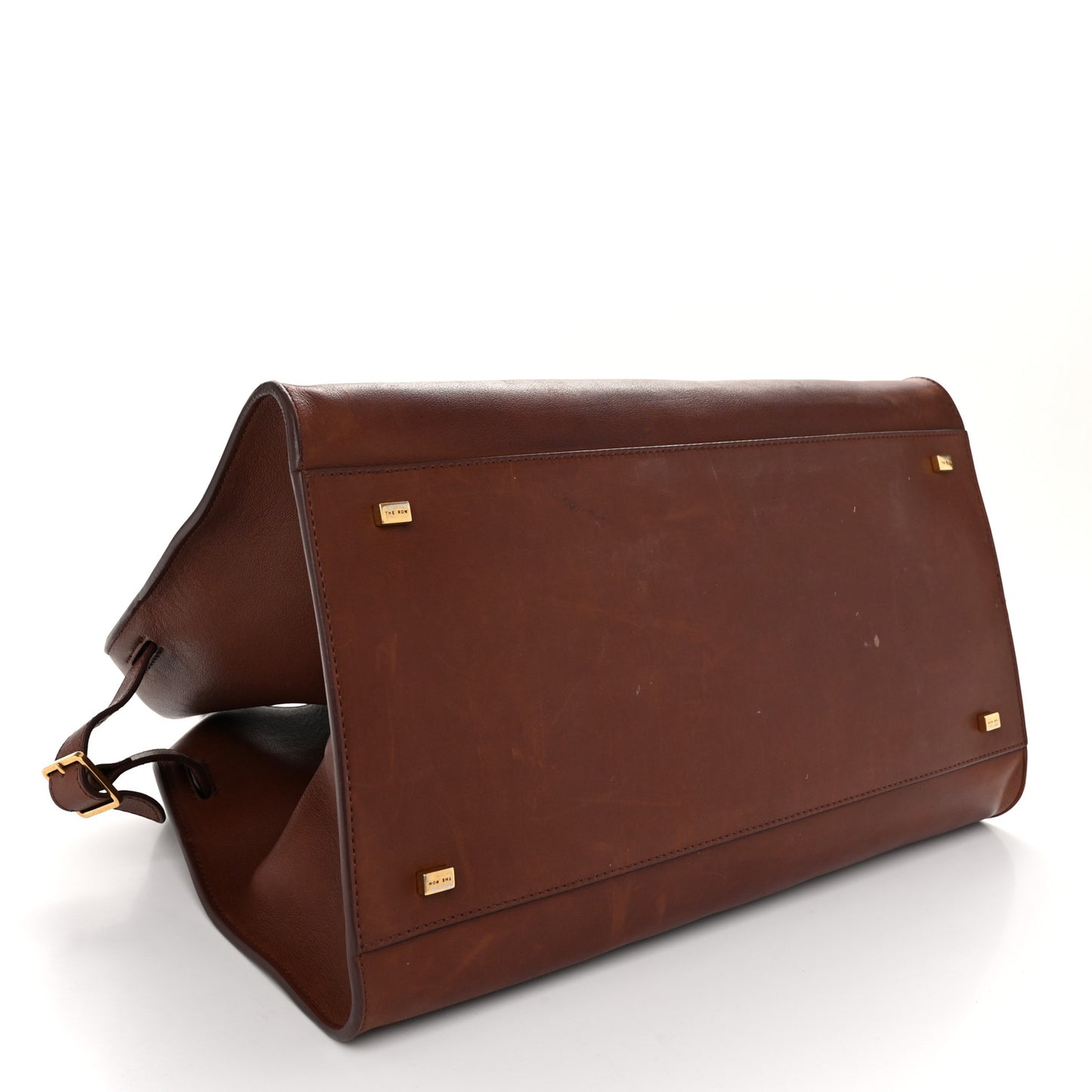 Polished Saddle Calfskin Soft Margaux 15 New Burgundy