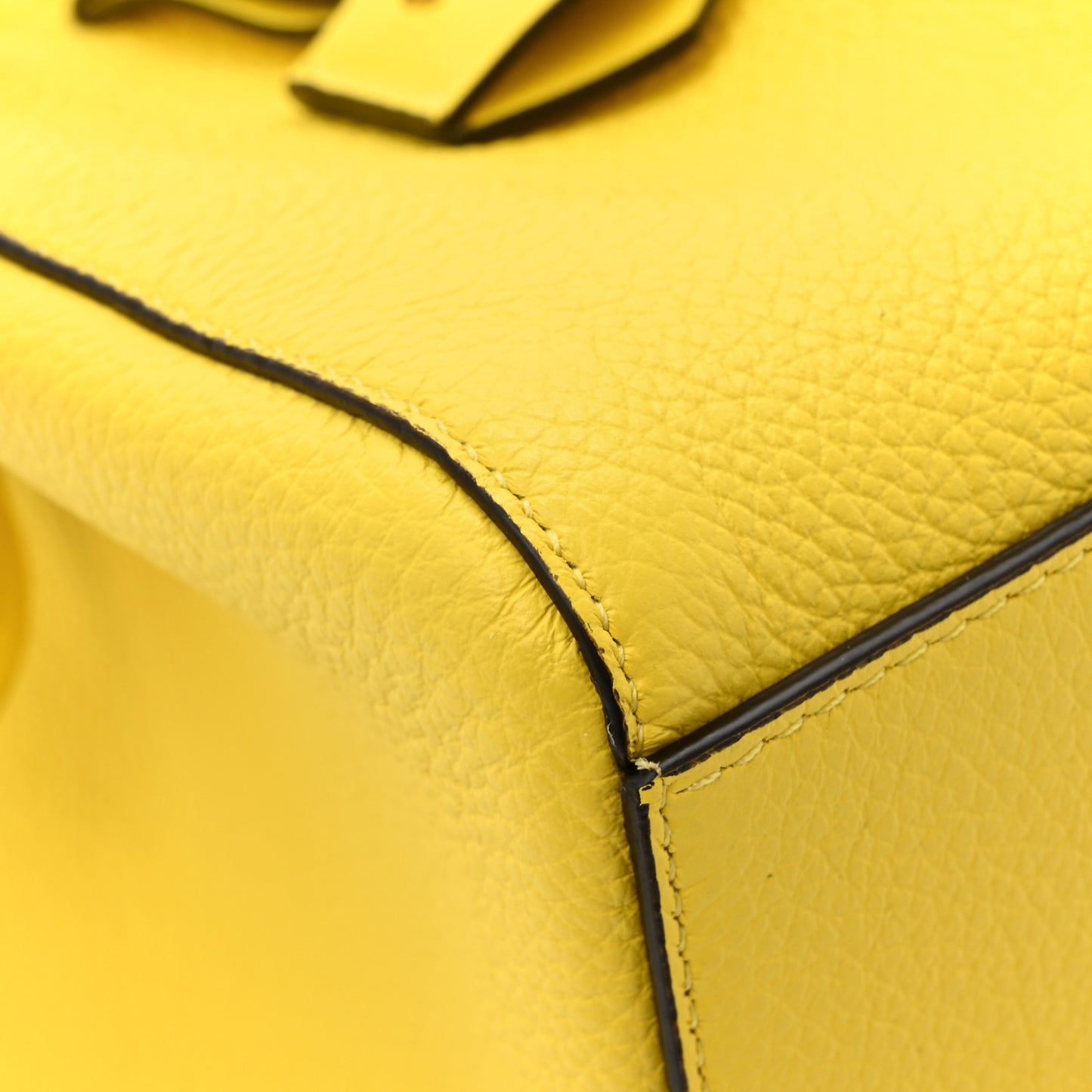 Cuoio Romano Selleria Mini Fendi Origami Yellow