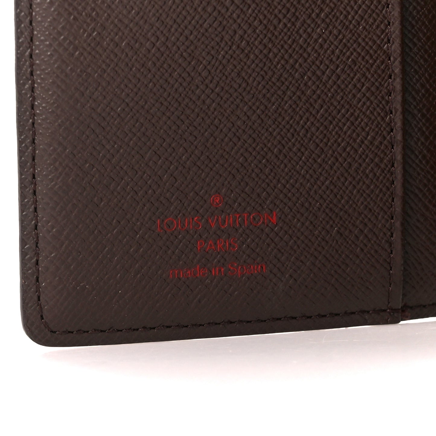 Damier Ebene Small Ring Agenda Cover