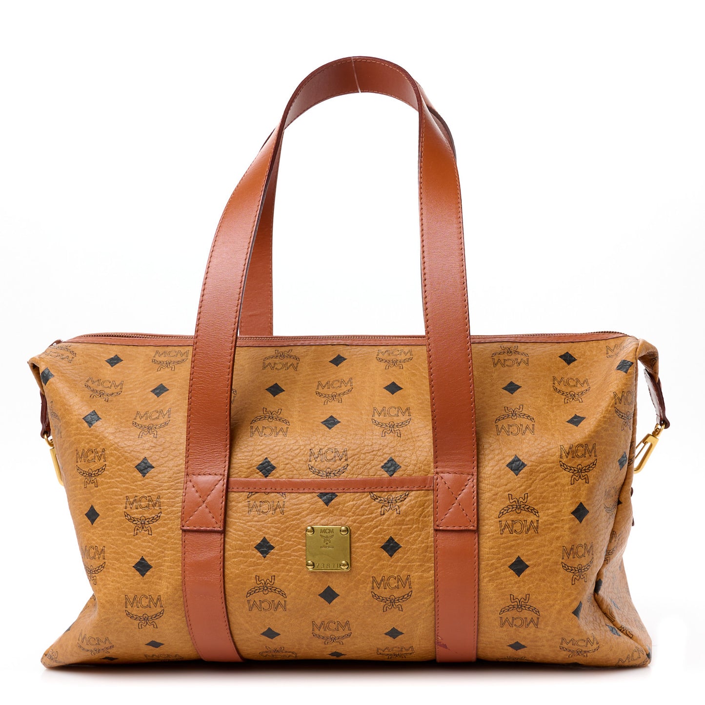 Visetos Golf Duffle Bag Cognac
