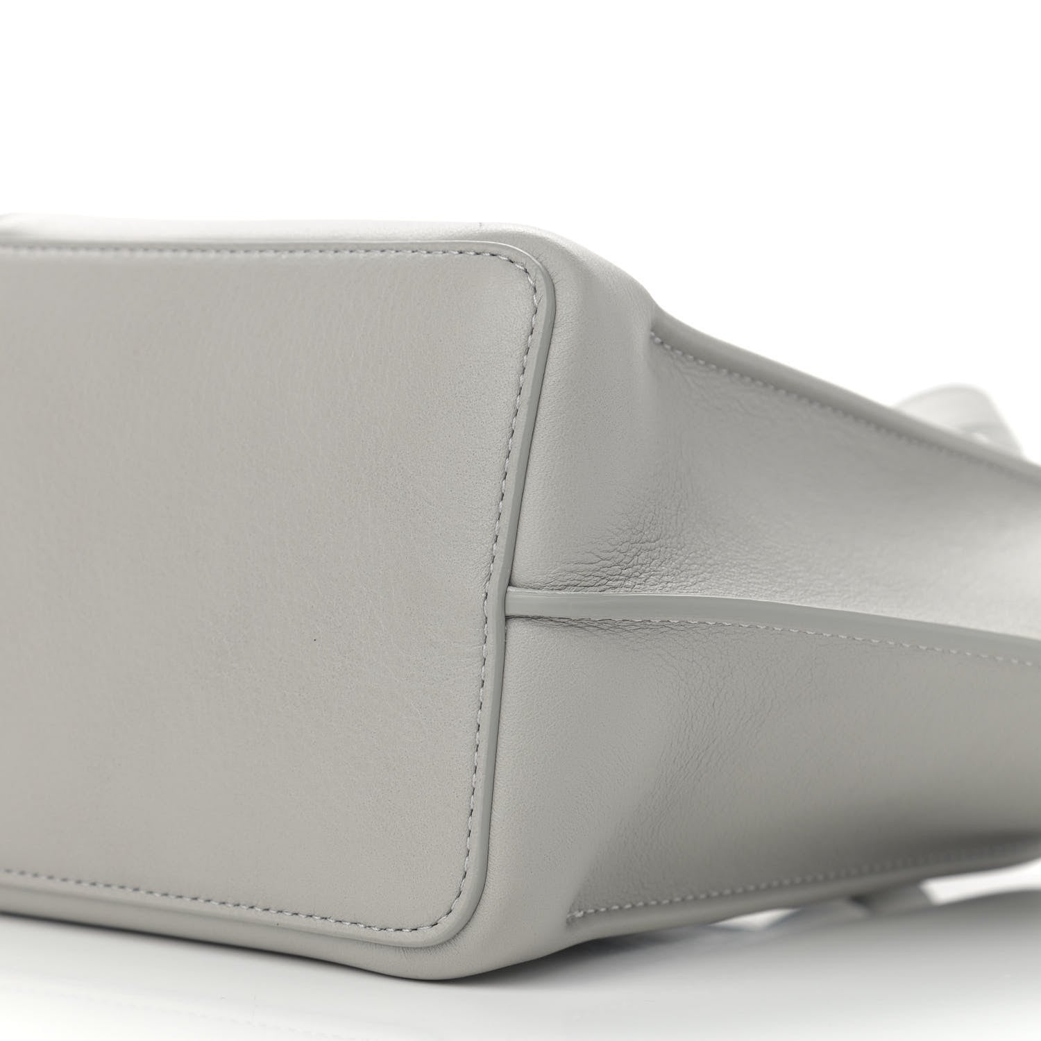 Mansur Gavriel Calfskin Mini Zip Multitude Tote Stone 9 of 13