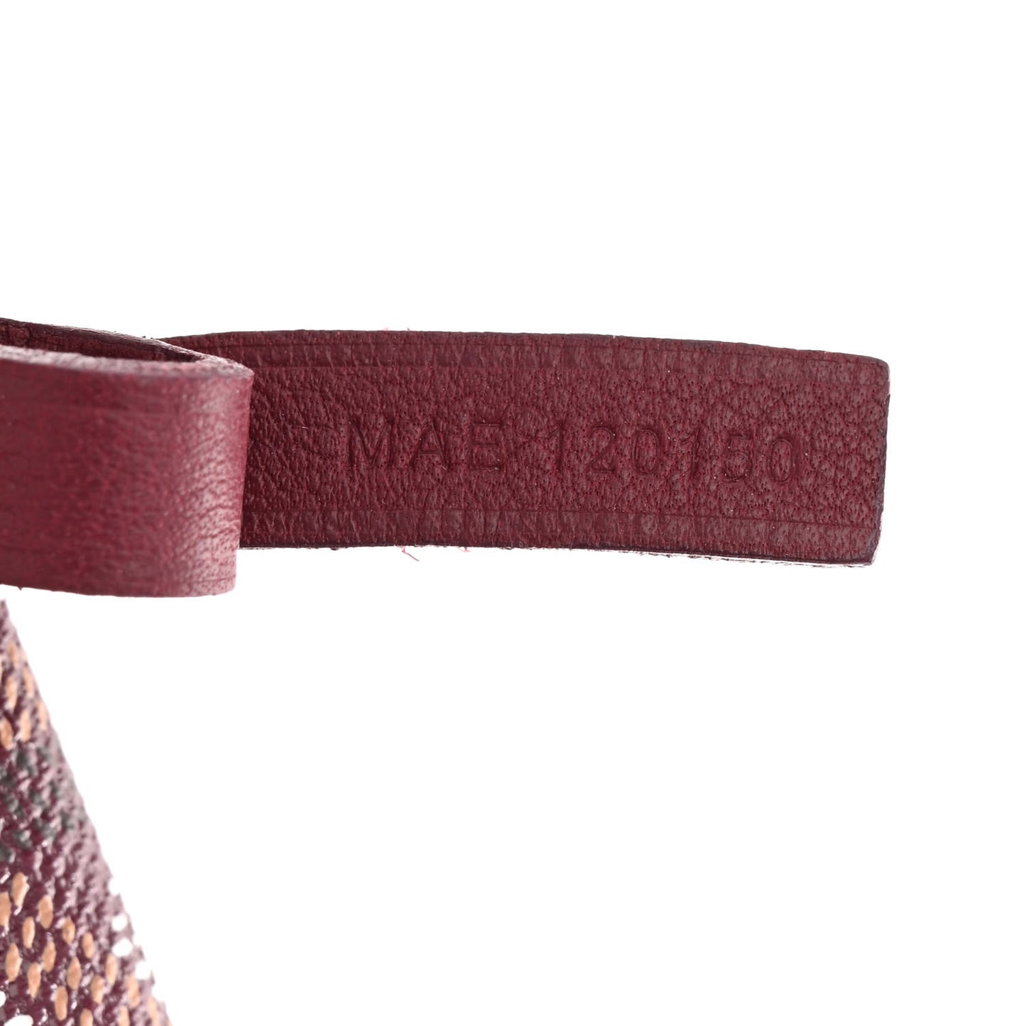 Goyardine Reversible Anjou GM Burgundy