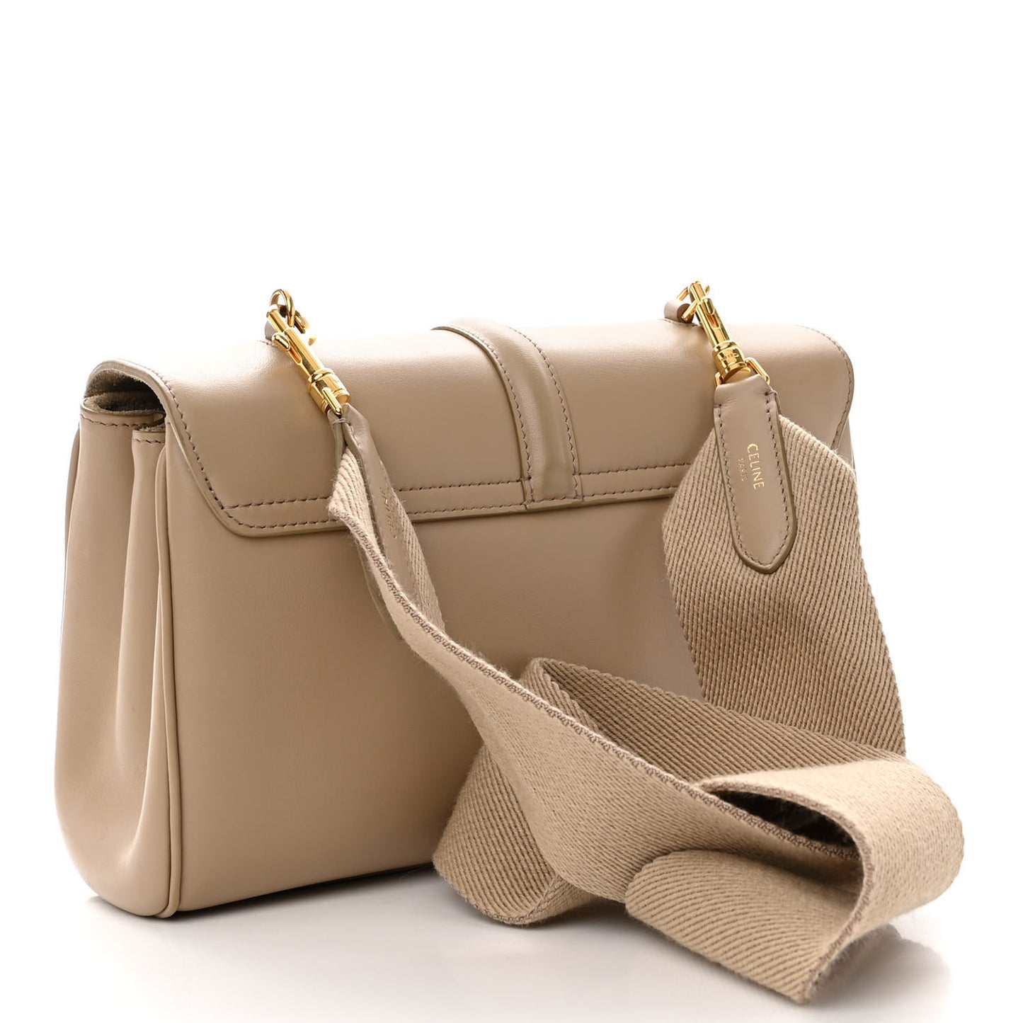 Smooth Calfskin Teen Soft 16 Shoulder Bag Safari