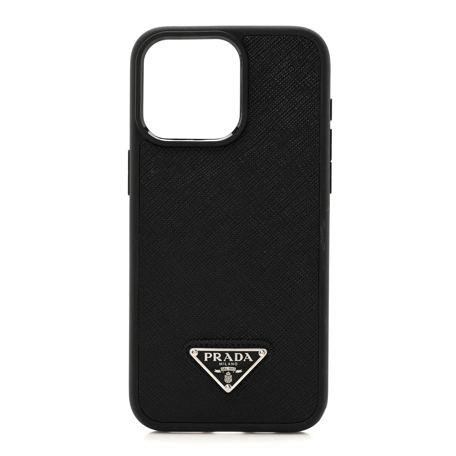 PRADA iPhoneケース　iPhone15promax Prada Saffiano iPhone 15 Pro Max Case Black 1733427 – FASHIONPHILE