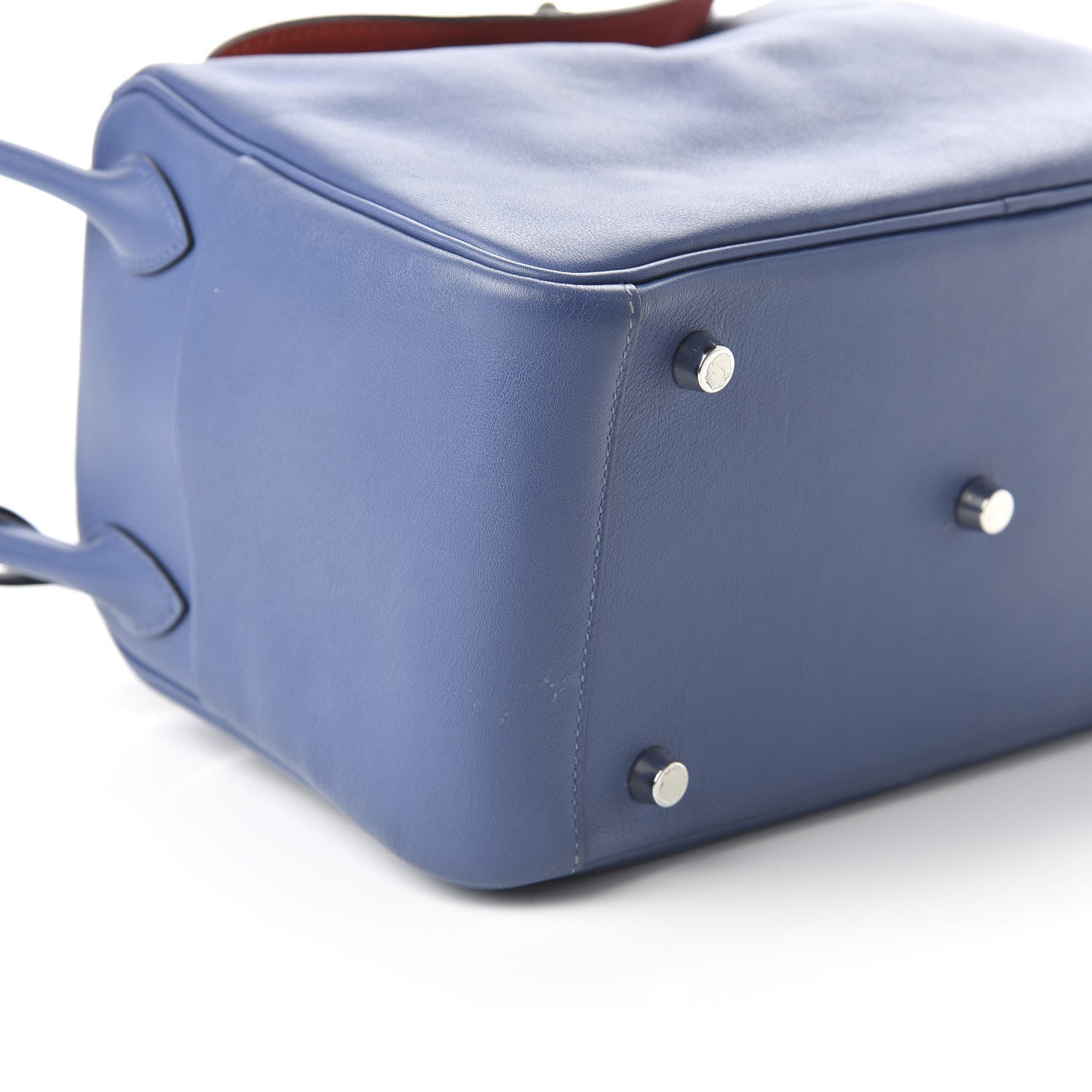 Hermes Swift Verso Lindy 26 Blue Brighton Capucine 6 of 9