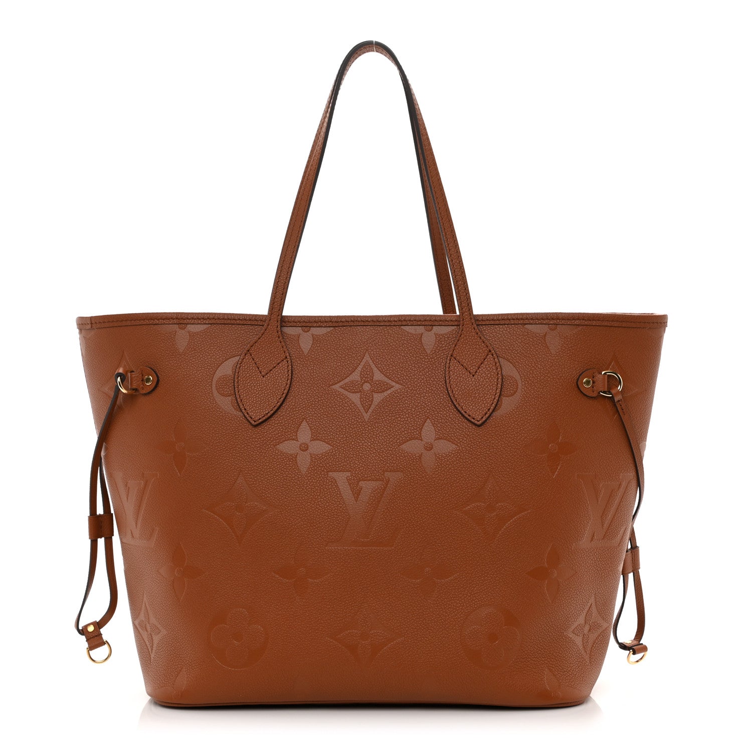 Louis Vuitton Empreinte Monogram Giant Neverfull MM Cognac 1101537