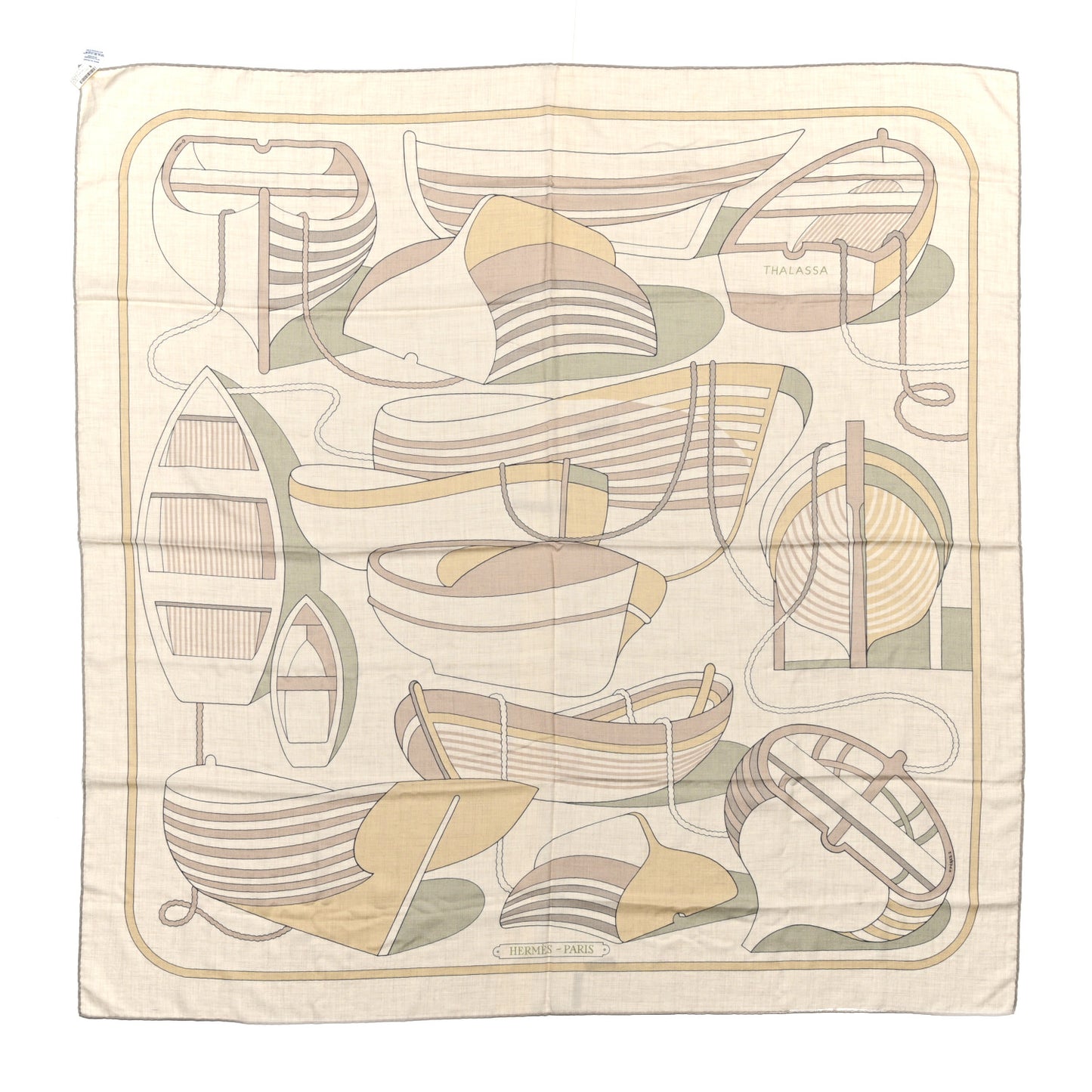 Cashmere Silk Thalassa Shawl 140 Beige Rose Mastic