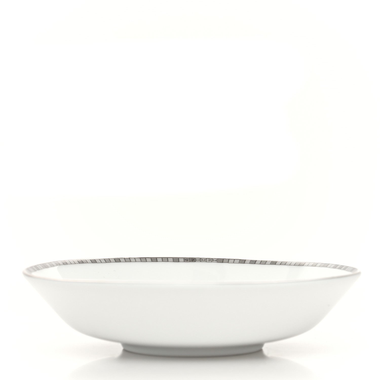 Hermes Porcelain Mosaique au 24 Soy Dish Platine 4 of 6