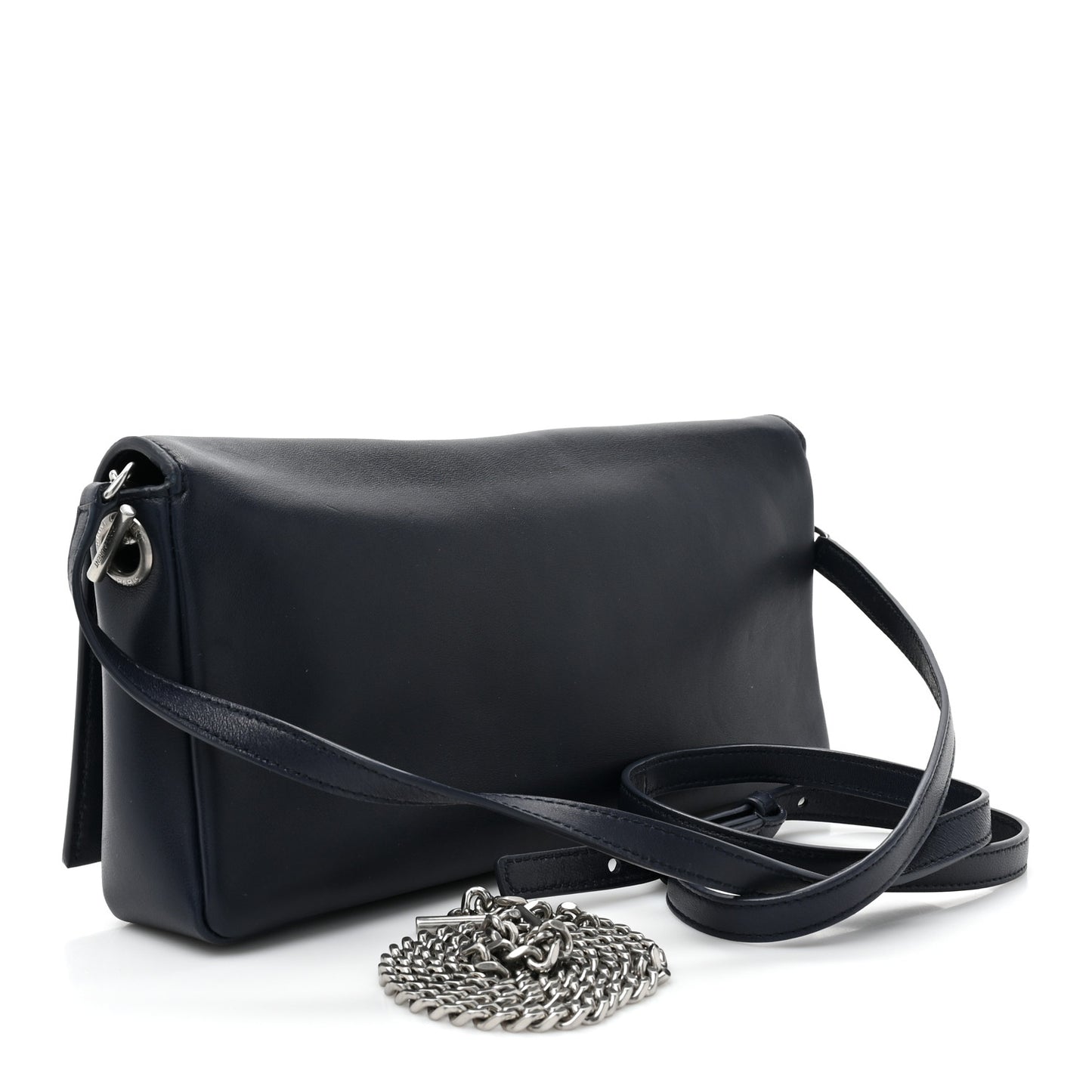 Lambskin Monogram Tassel Kate 99 Navy