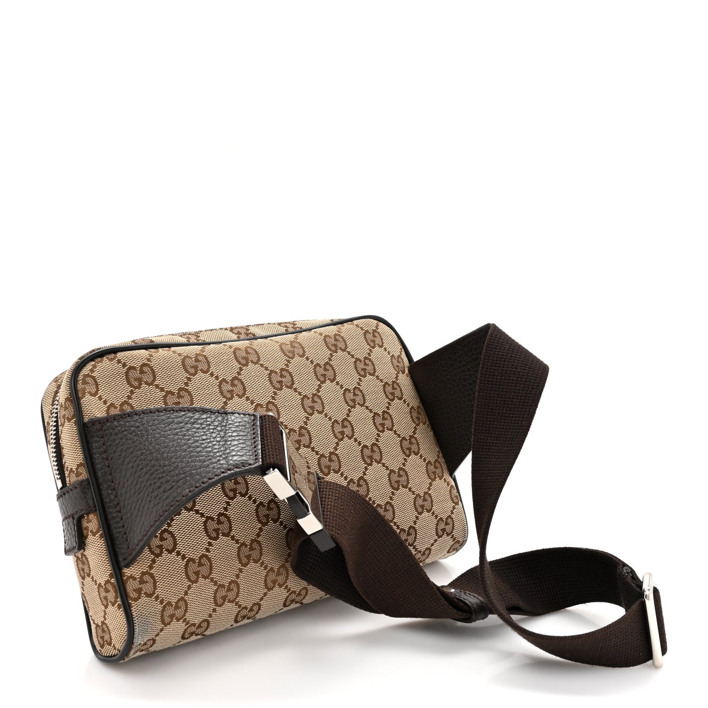 Monogram Belt Bag Dark Brown