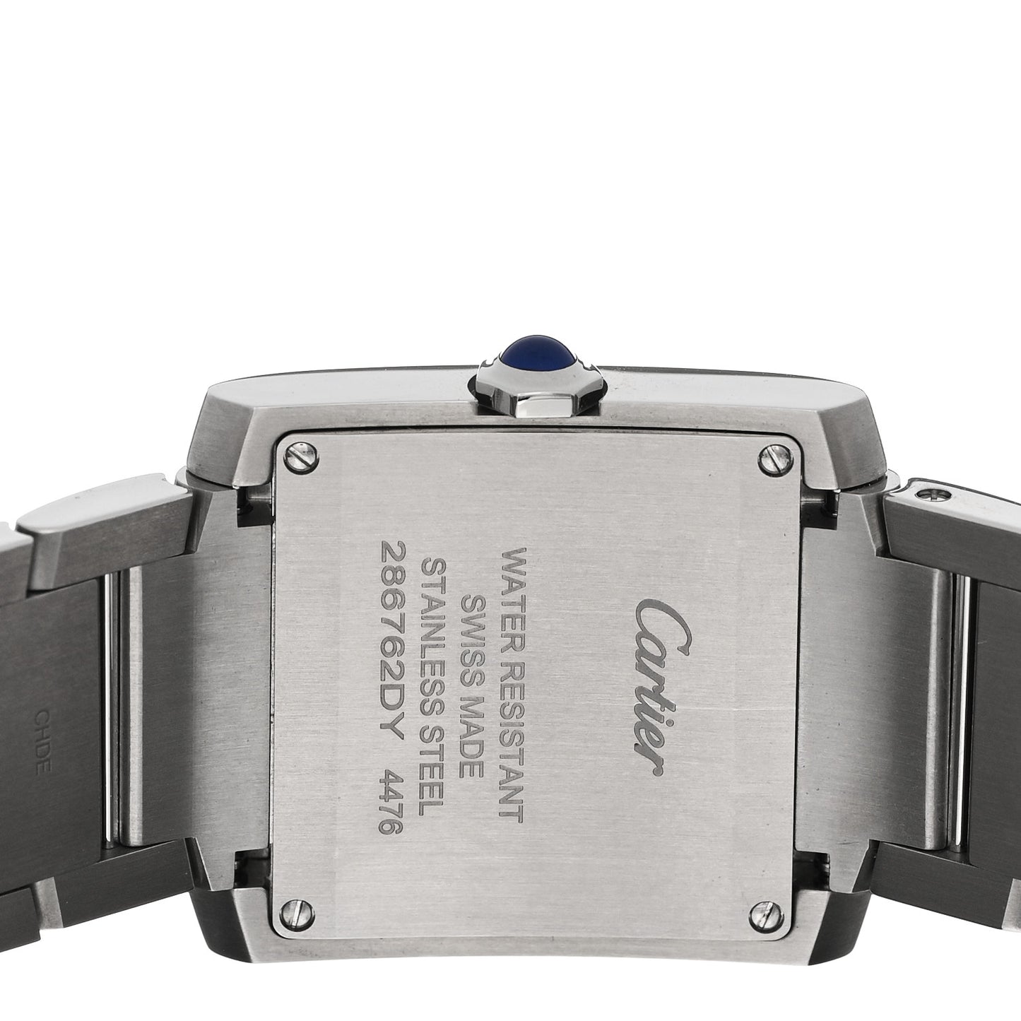 Stainless Steel 27mm Tank Francaise Quartz Watch