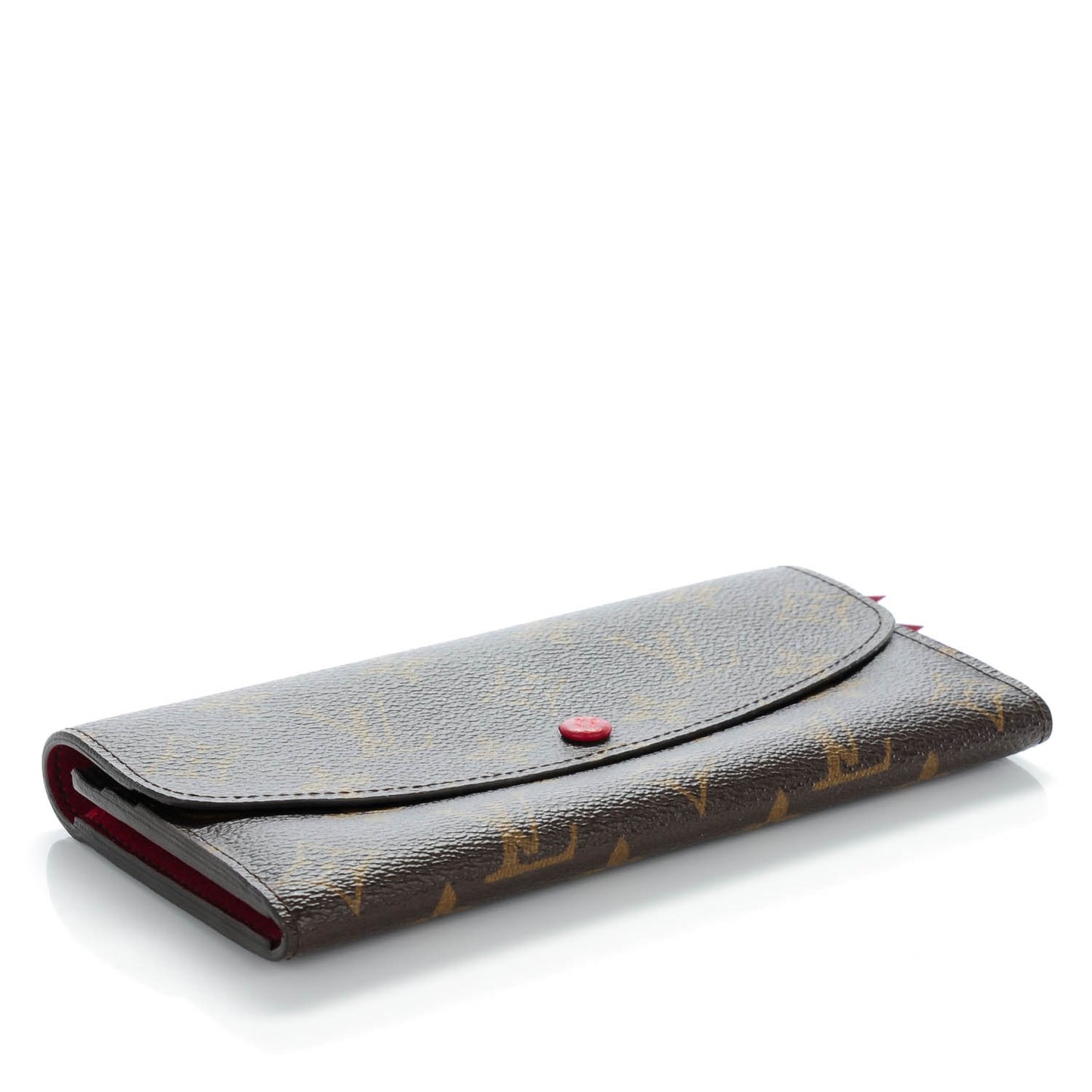 Monogram Emilie Wallet Red