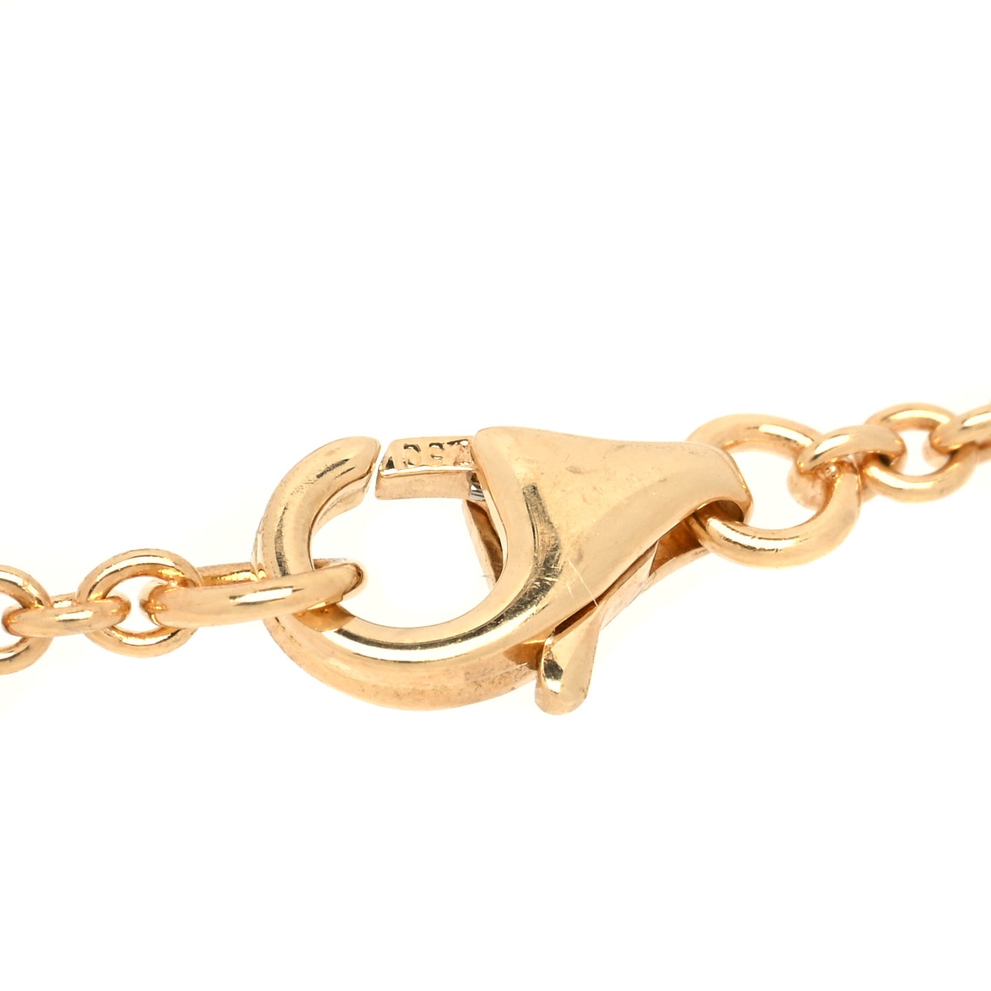 18K Yellow Gold Interlocking LOVE Bracelet