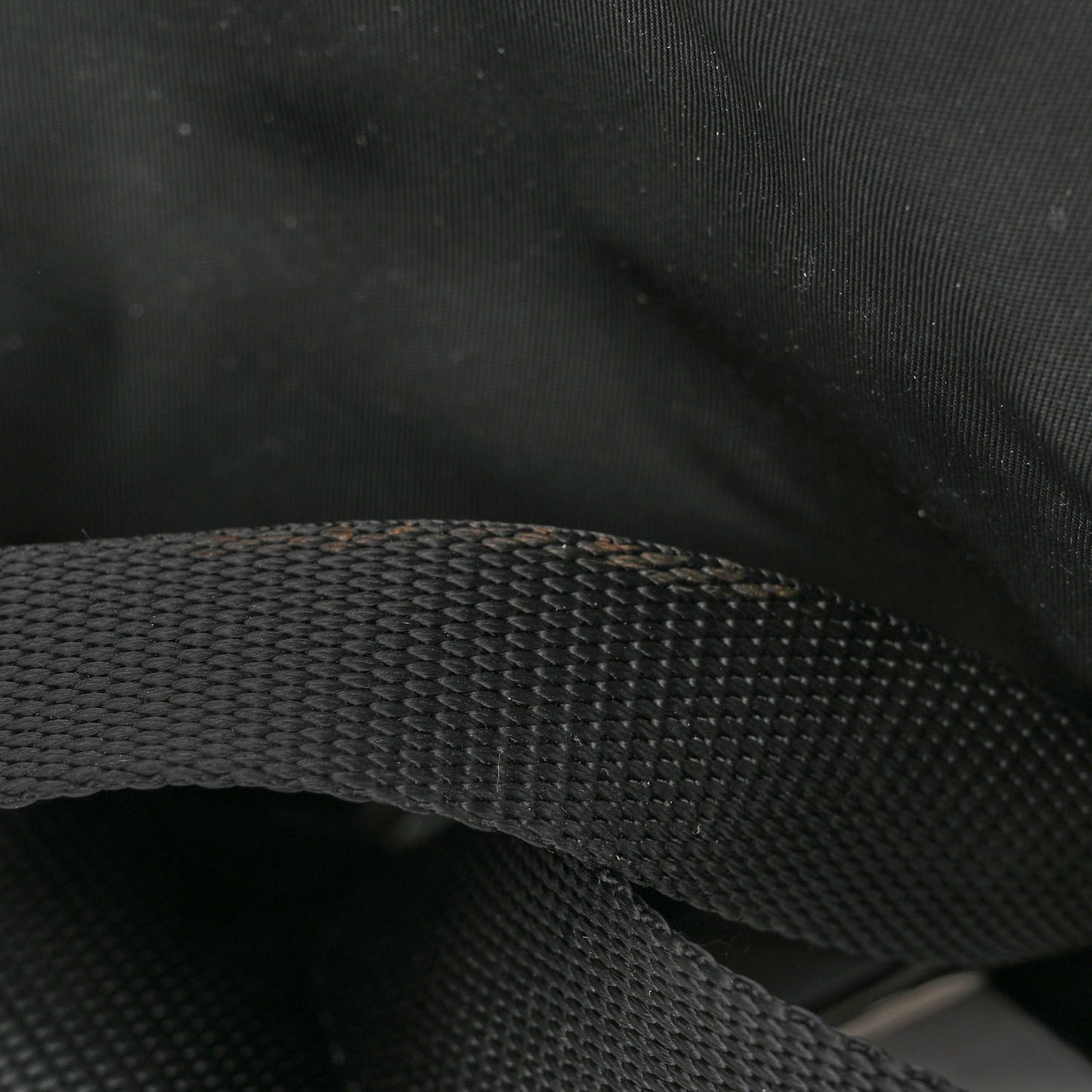 Tessuto Nylon Saffiano Medium Backpack Black