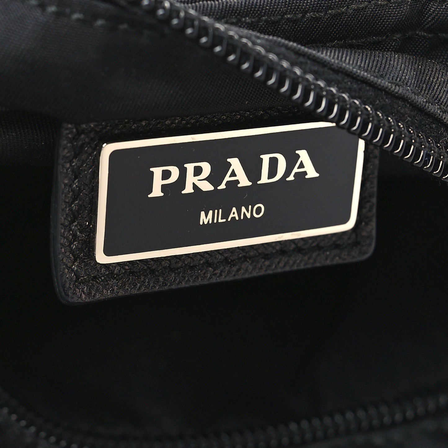 Tessuto Nylon Messenger Bag Black