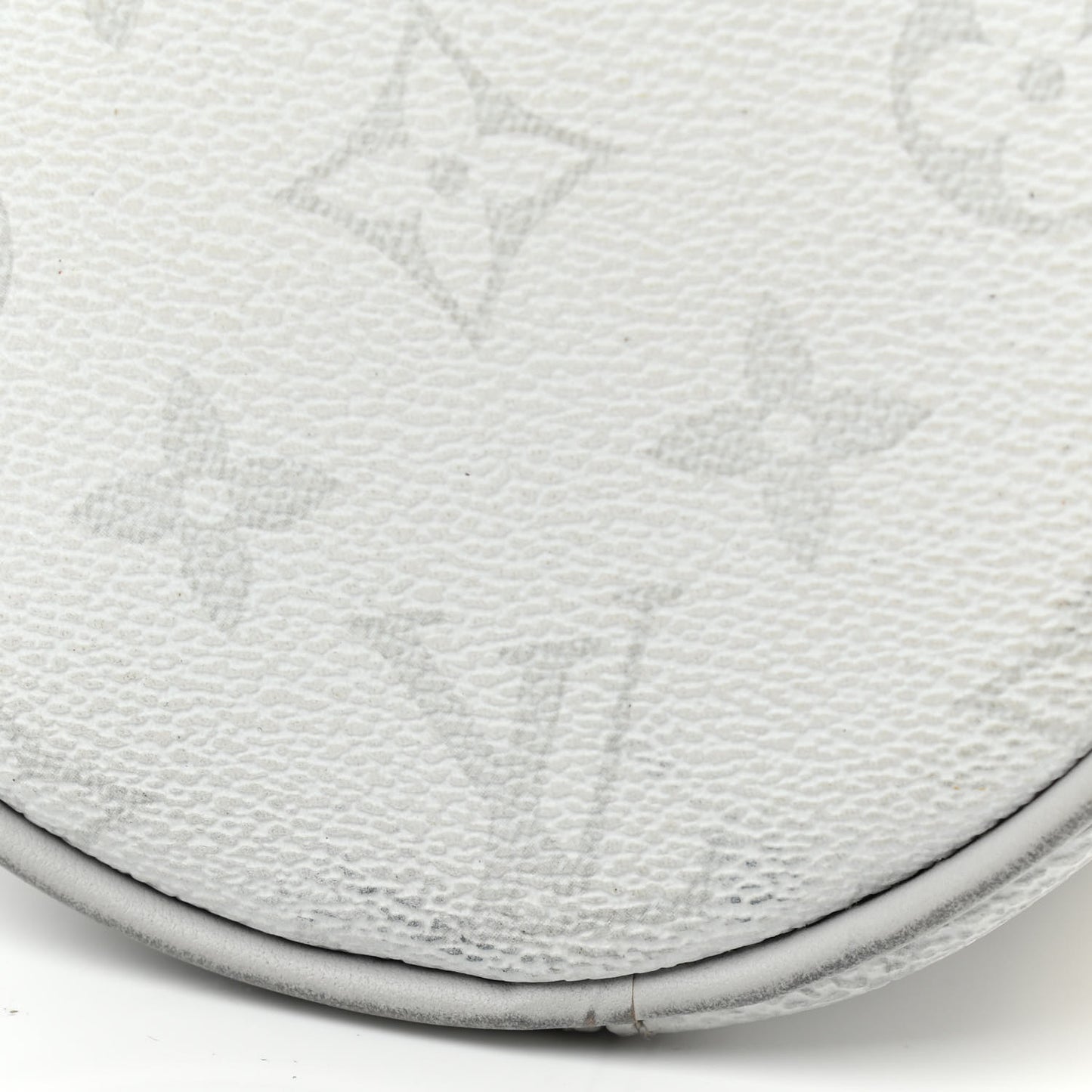 Monogram Chalk Nano Bag White