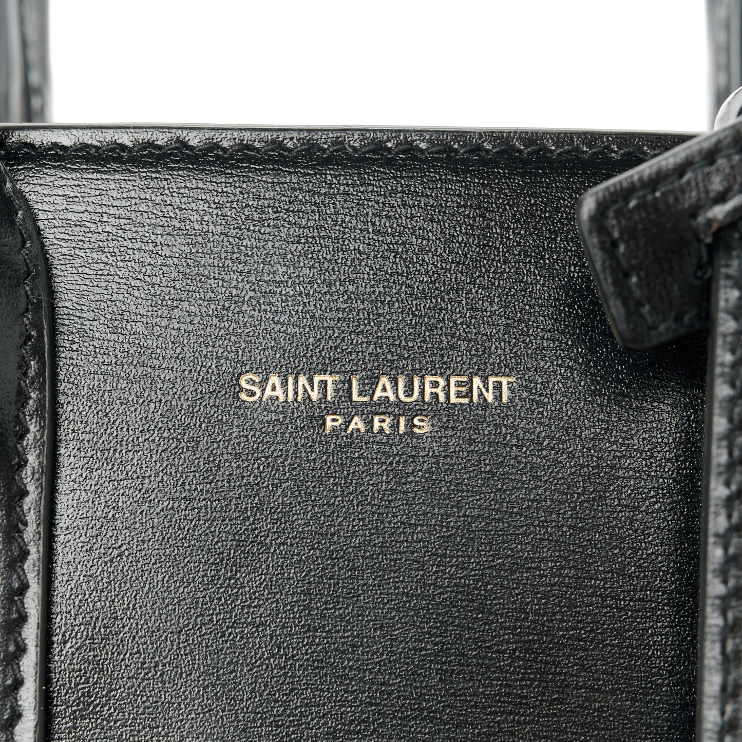 Calfskin Nano Sac De Jour Black