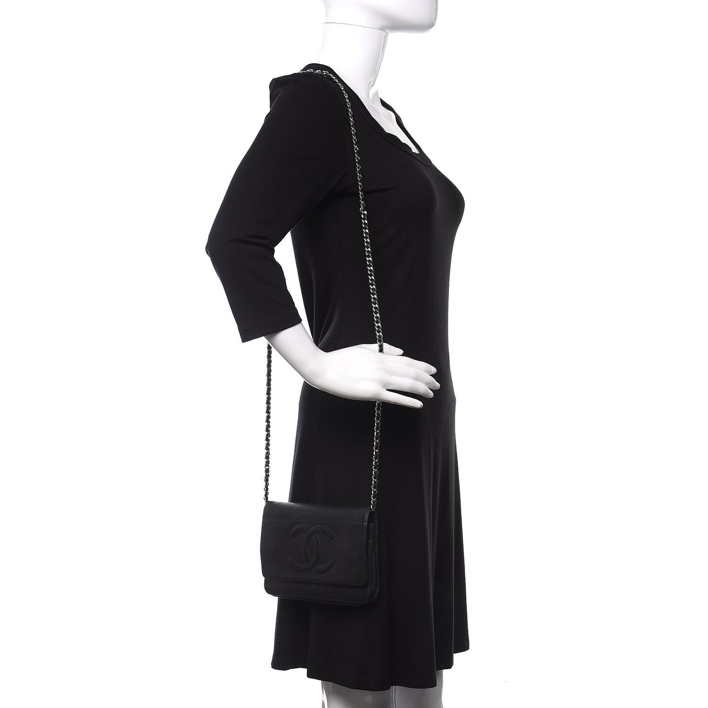 Caviar Timeless CC Wallet On Chain WOC Black
