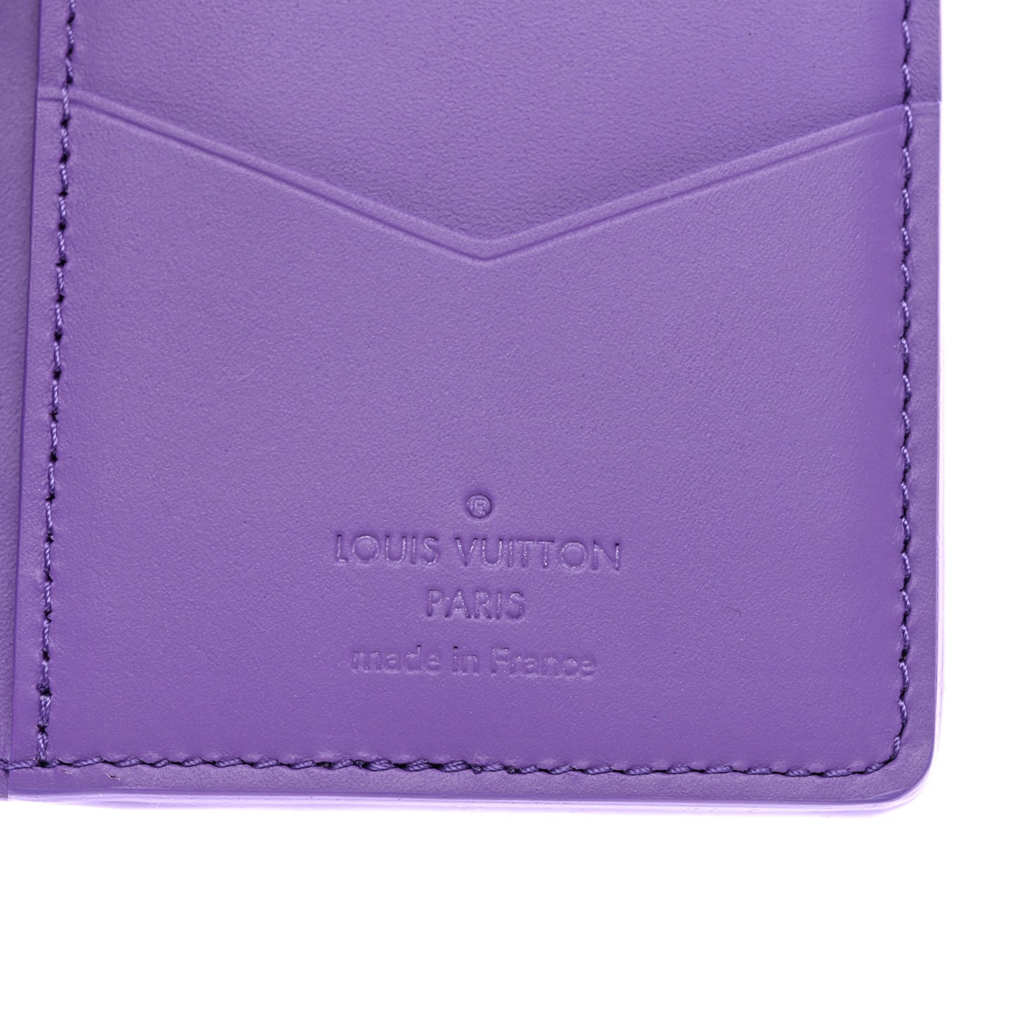 Taurillon Monogram Pocket Organizer Violet