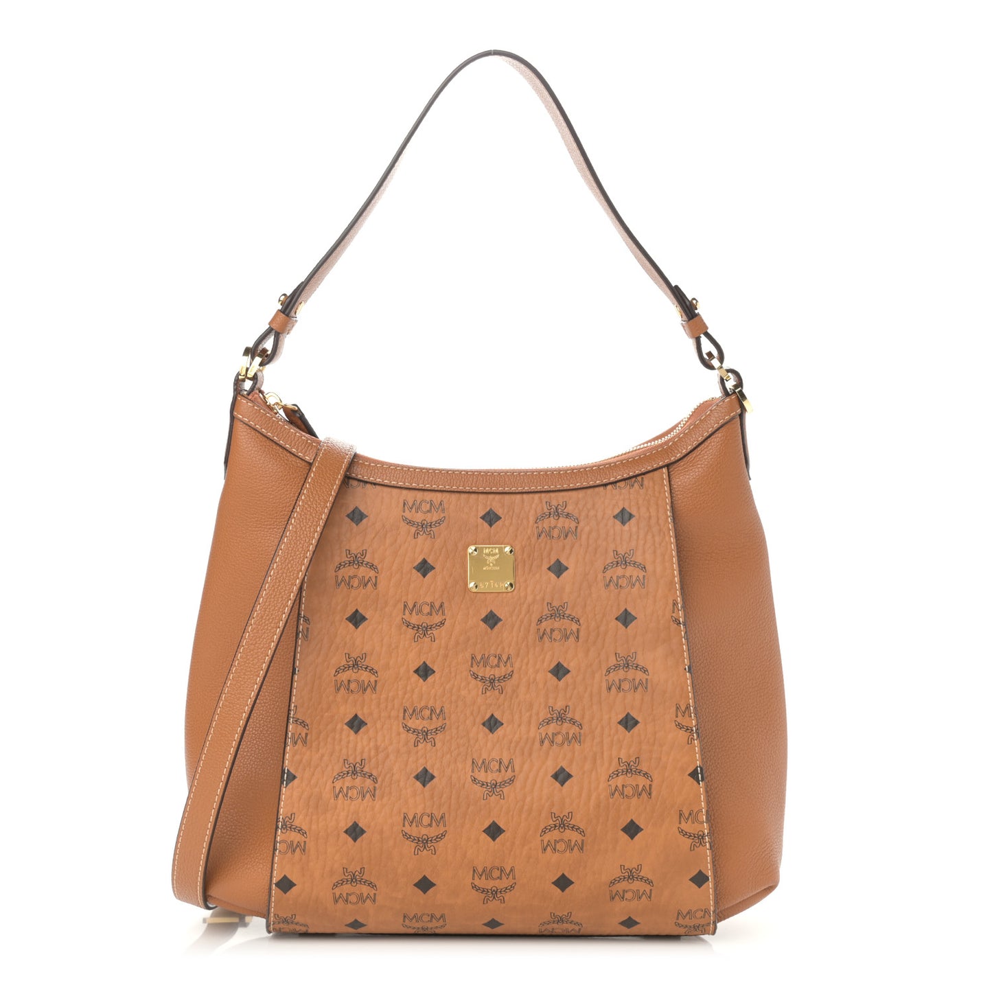 Visetos Medium Luisa Hobo Cognac