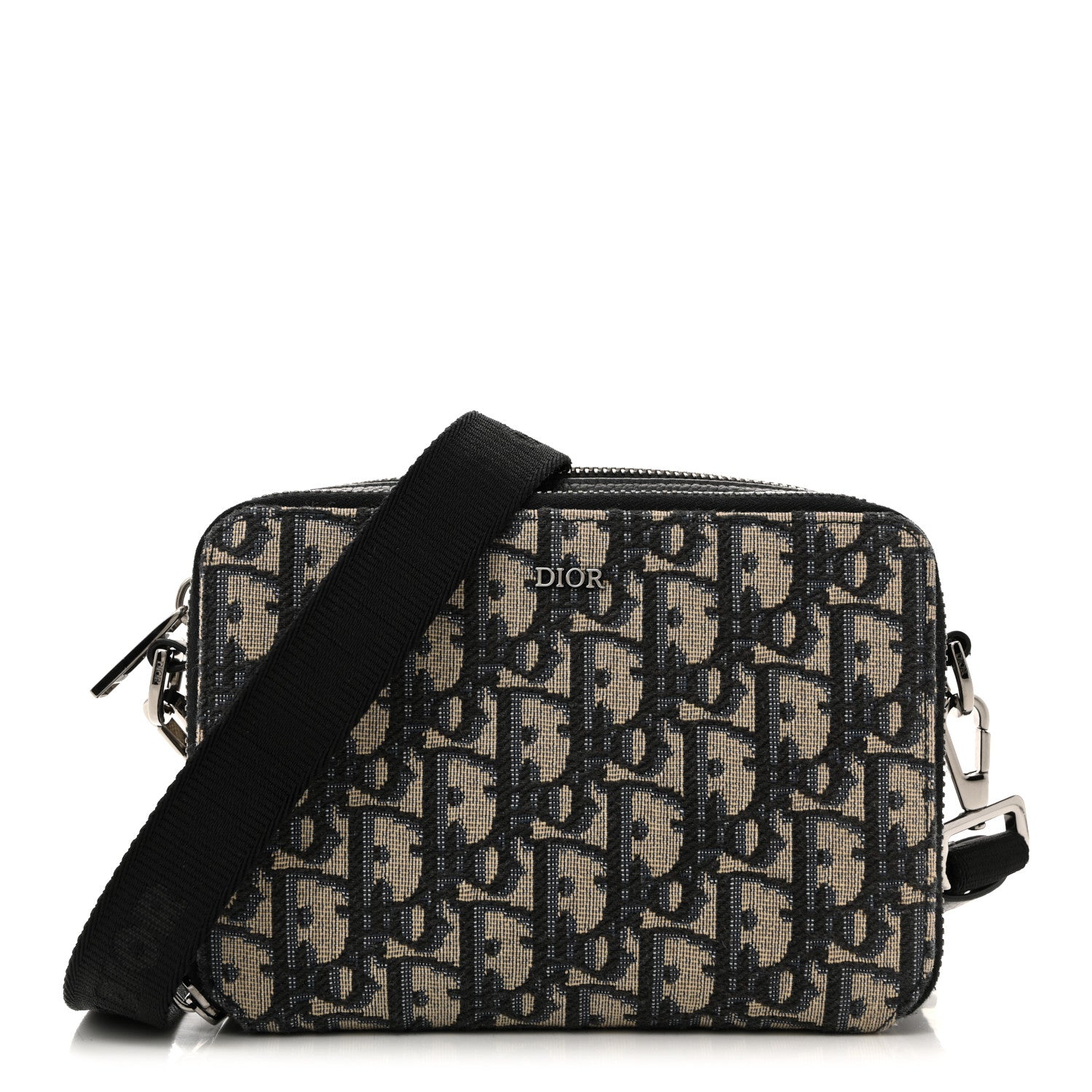 Christian Dior Oblique Pouch Navy Blue 1785806 – FASHIONPHILE