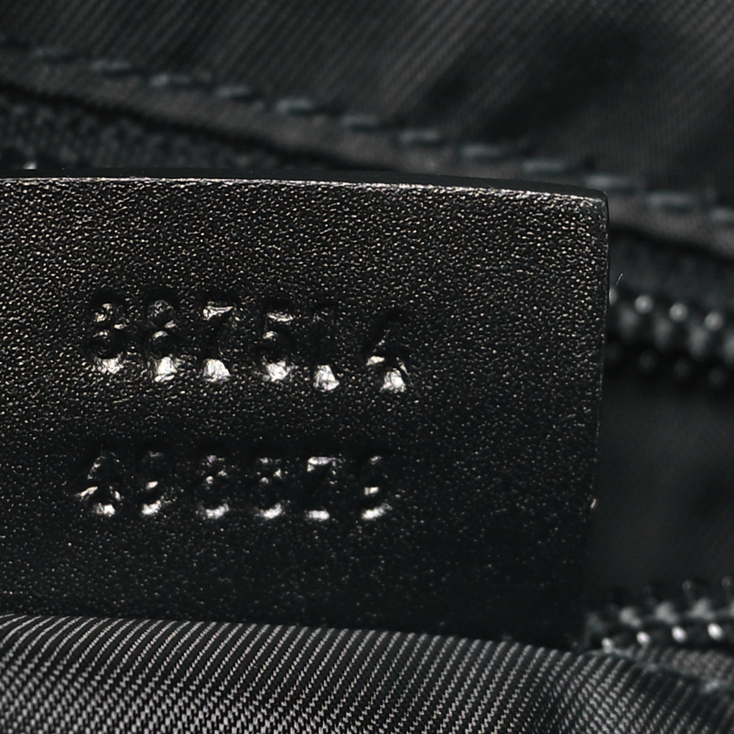 GG Supreme Monogram Flat Messenger Bag Black Grey