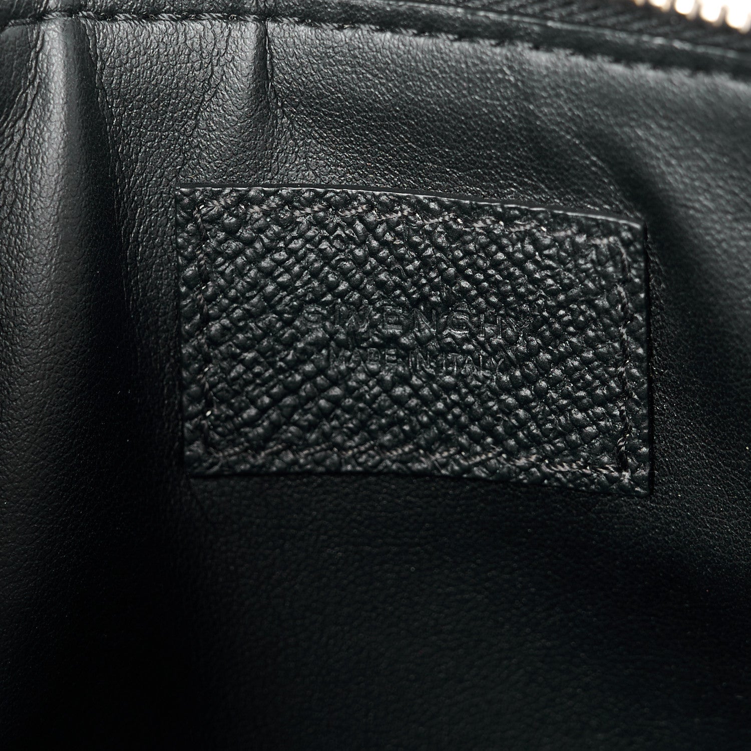 Givenchy Textured Coated Canvas Mad Love Tour Small Pouch Black 6 of 10