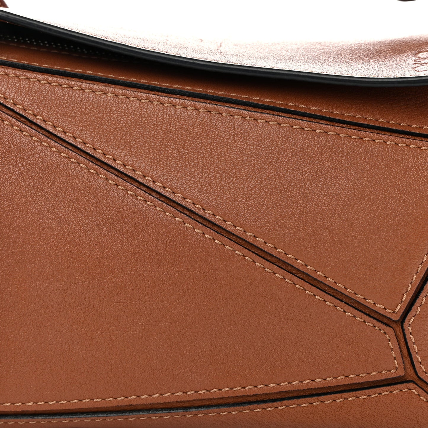 Calfskin Mini Puzzle Bag Tan