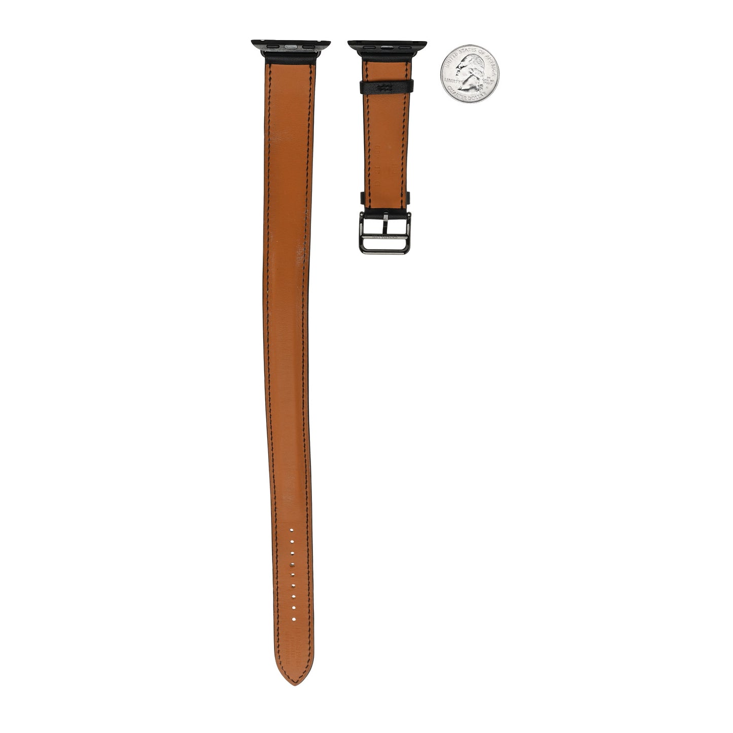 Swift Apple Watch Double Tour Strap Black