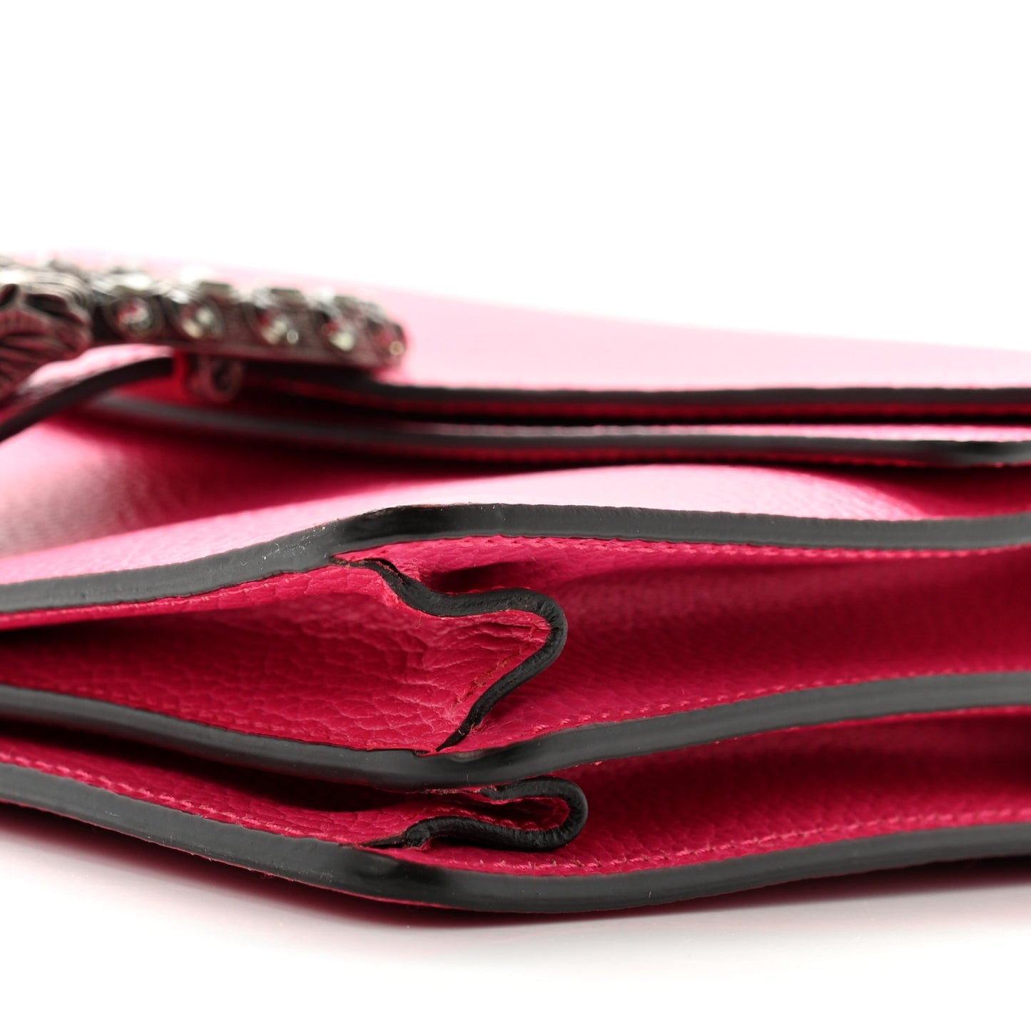 Dollar Calfskin Small Dionysus Shoulder Bag Box Pink