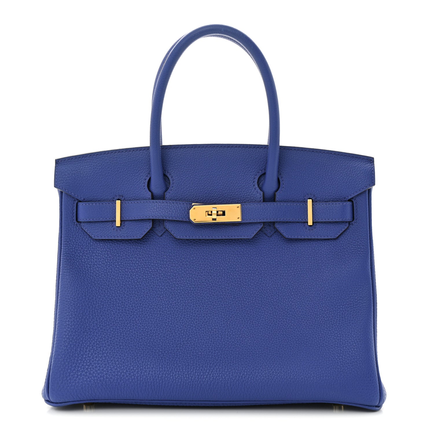Hermes Togo BIRKIN 30 Bleu Electrique 1 of 10