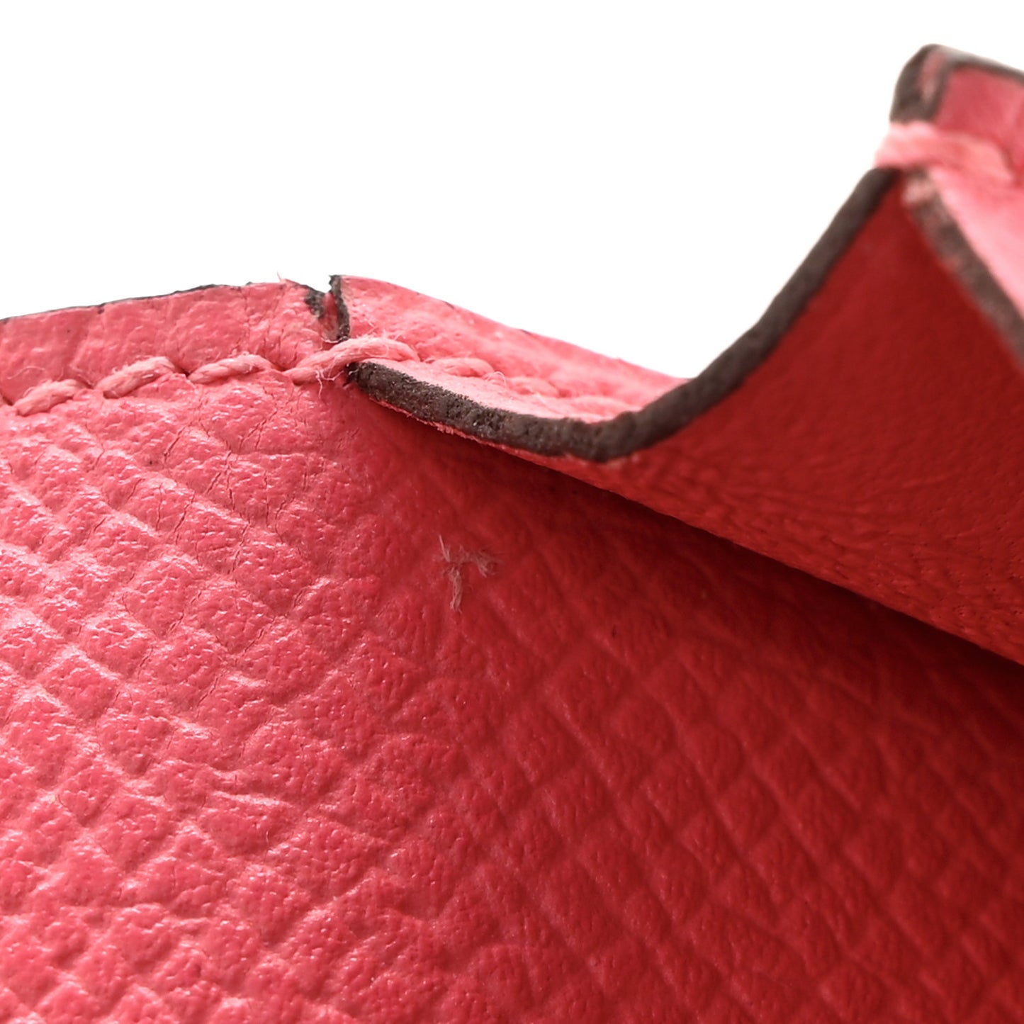 Epsom Bearn Gusset Wallet Rose Lipstick