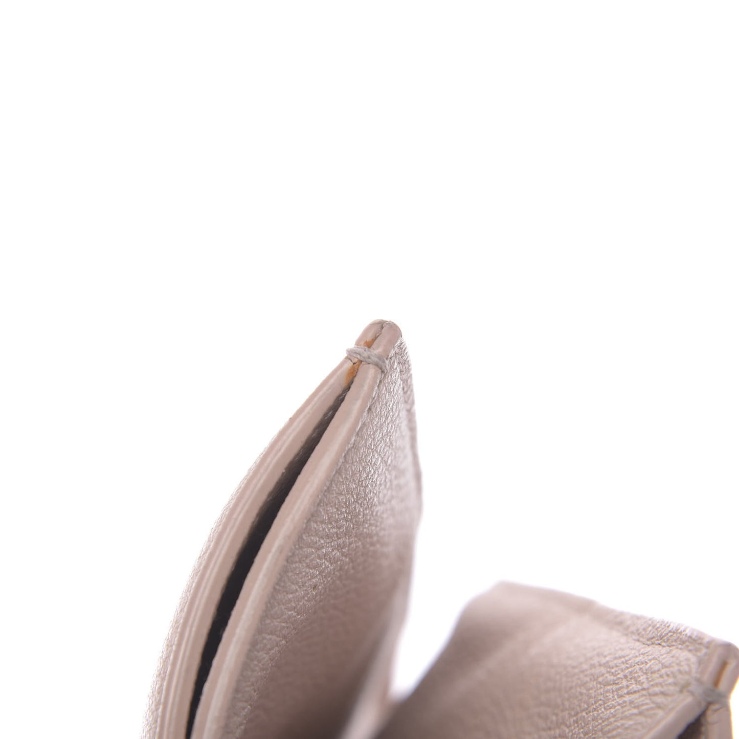 Grained Calfskin Gold Metallic Edge Hardware Papier A4 Tote Rose Poudre