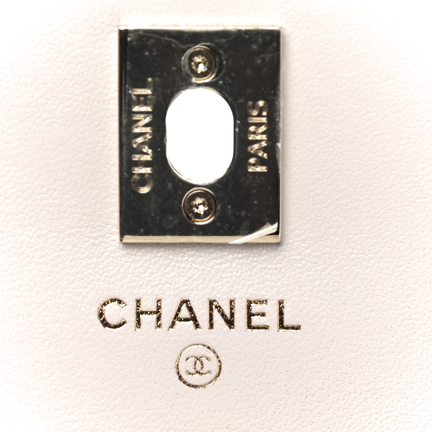 Chanel Lambskin Quilted Trendy CC Card Holder On Chain Light Pink 6 of 12