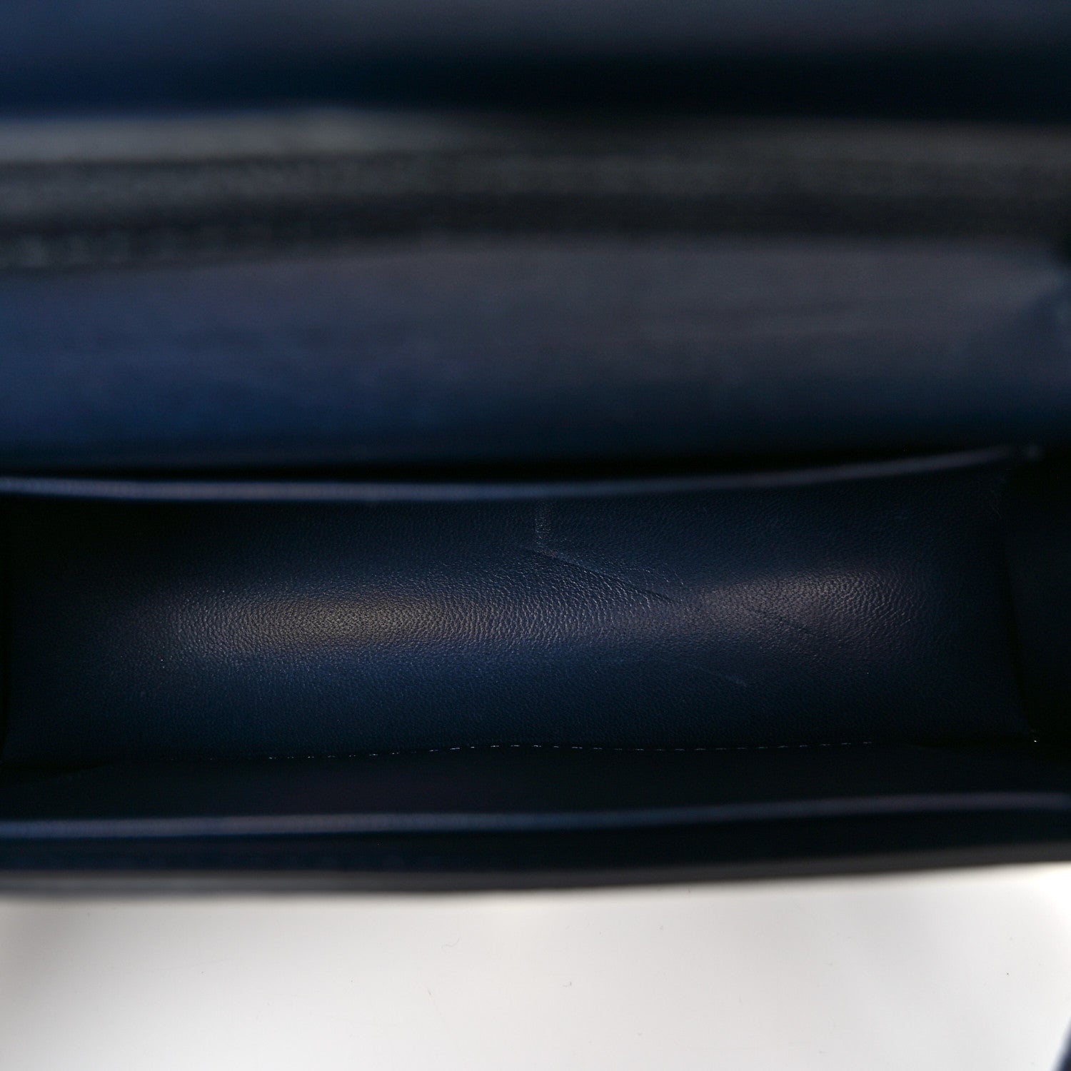 The Row Smooth Calfskin The Sofia E/W Crossbody Navy 5 of 9