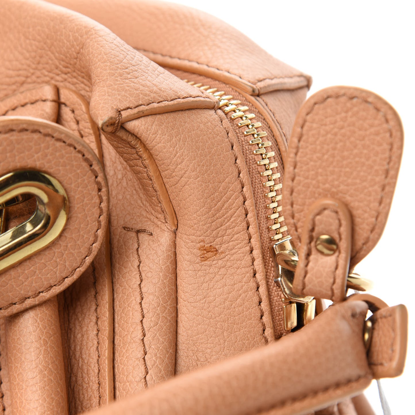 Calfskin Medium Paraty Rose Milk