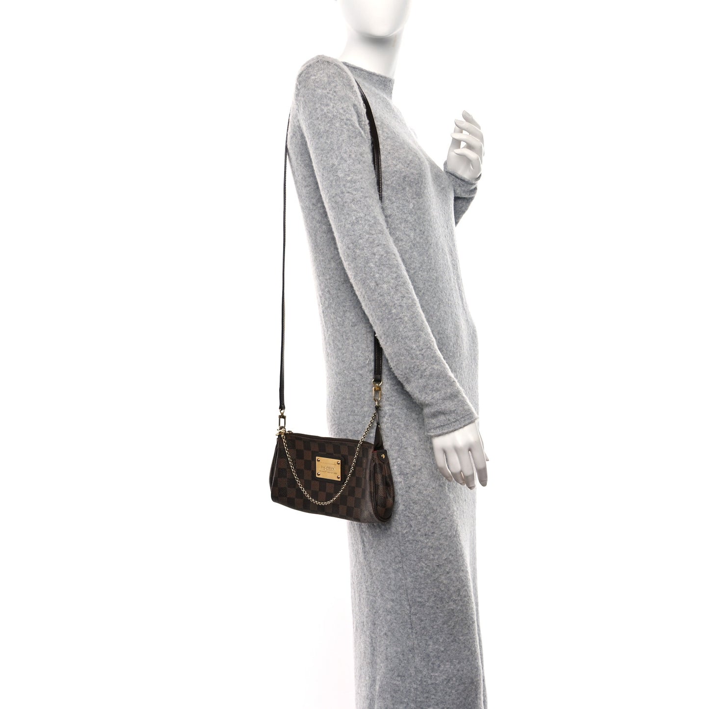 Damier Ebene Eva Clutch