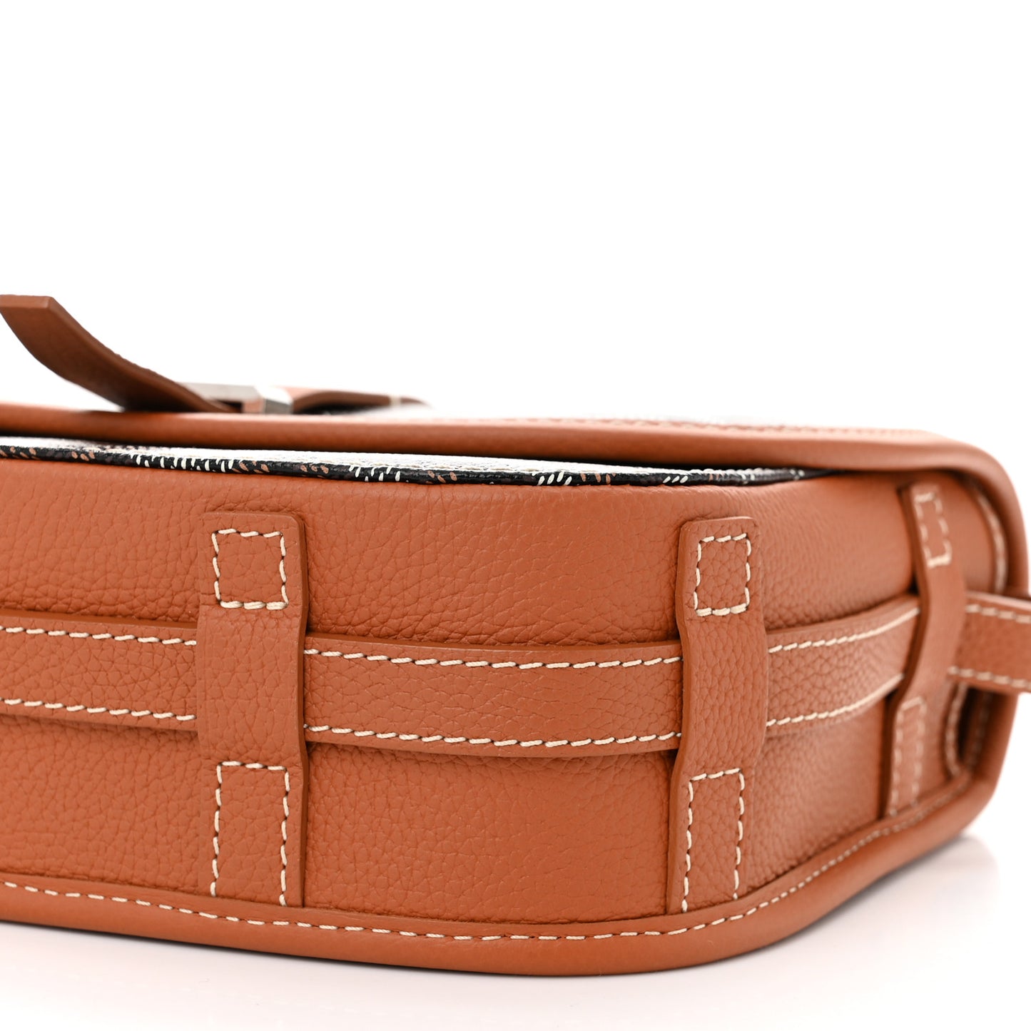 Goyardine Belvedere II PM Messenger Bag Black Gold