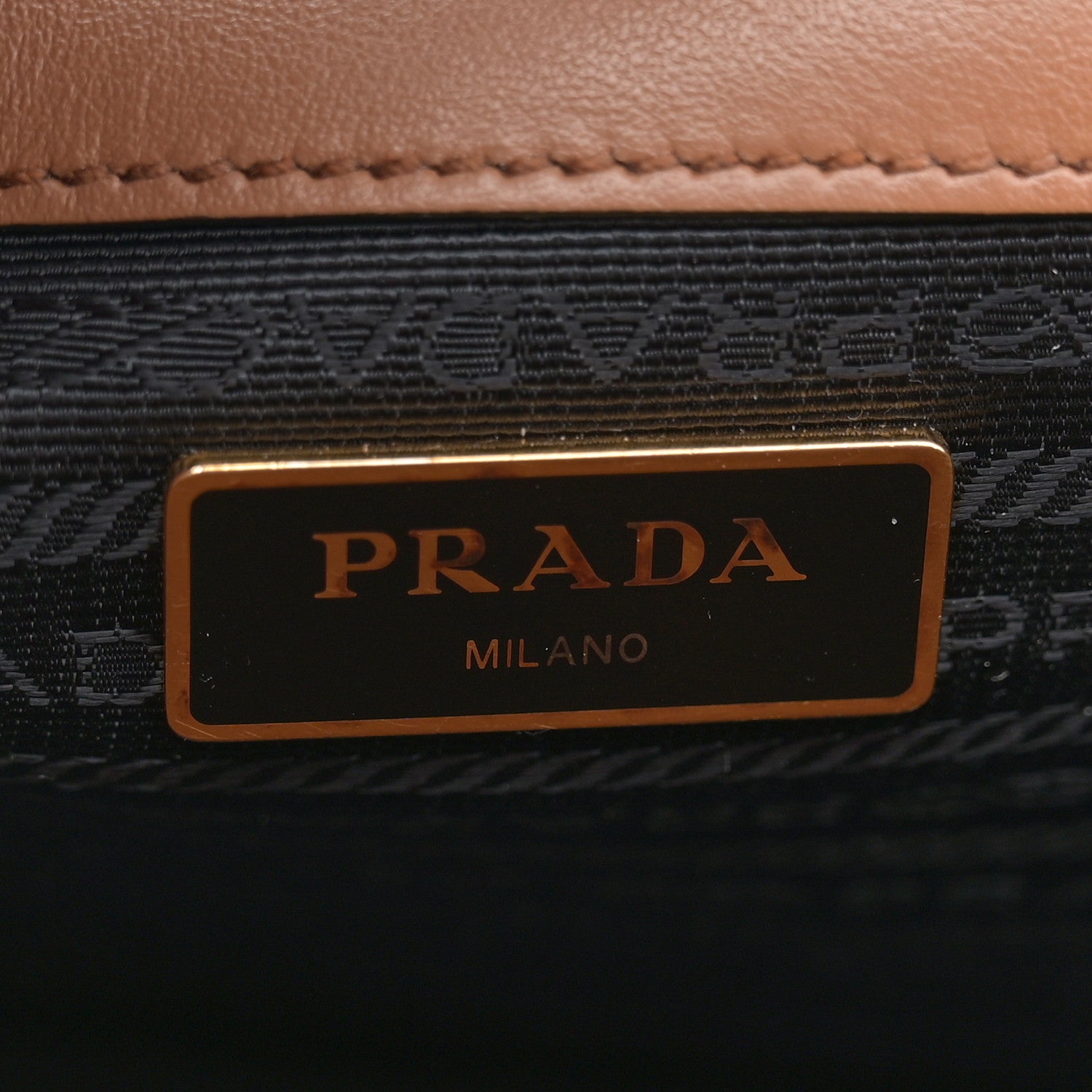 Prada Saffiano Soft Calfskin Large Tote Cannella 6 of 18