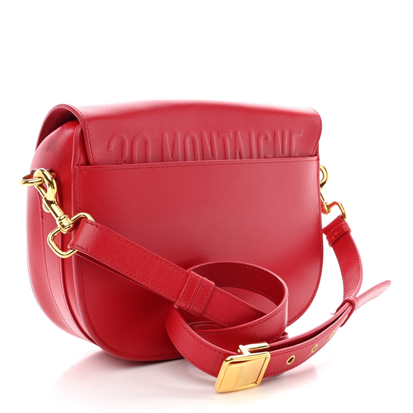 Box Calfskin Medium Bobby Flap Raspberry