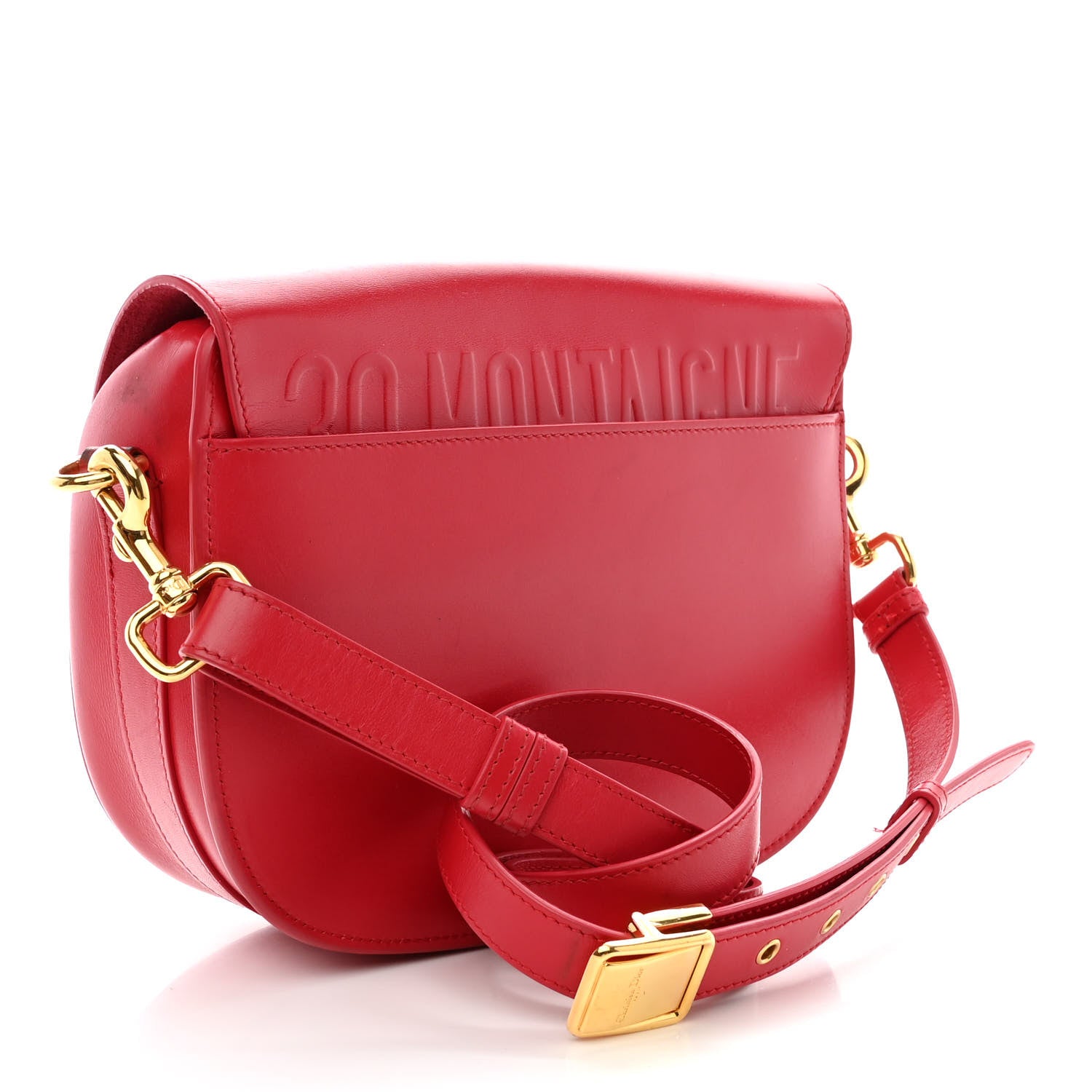 Christian Dior Box Calfskin Medium Bobby Flap Raspberry 3 of 14