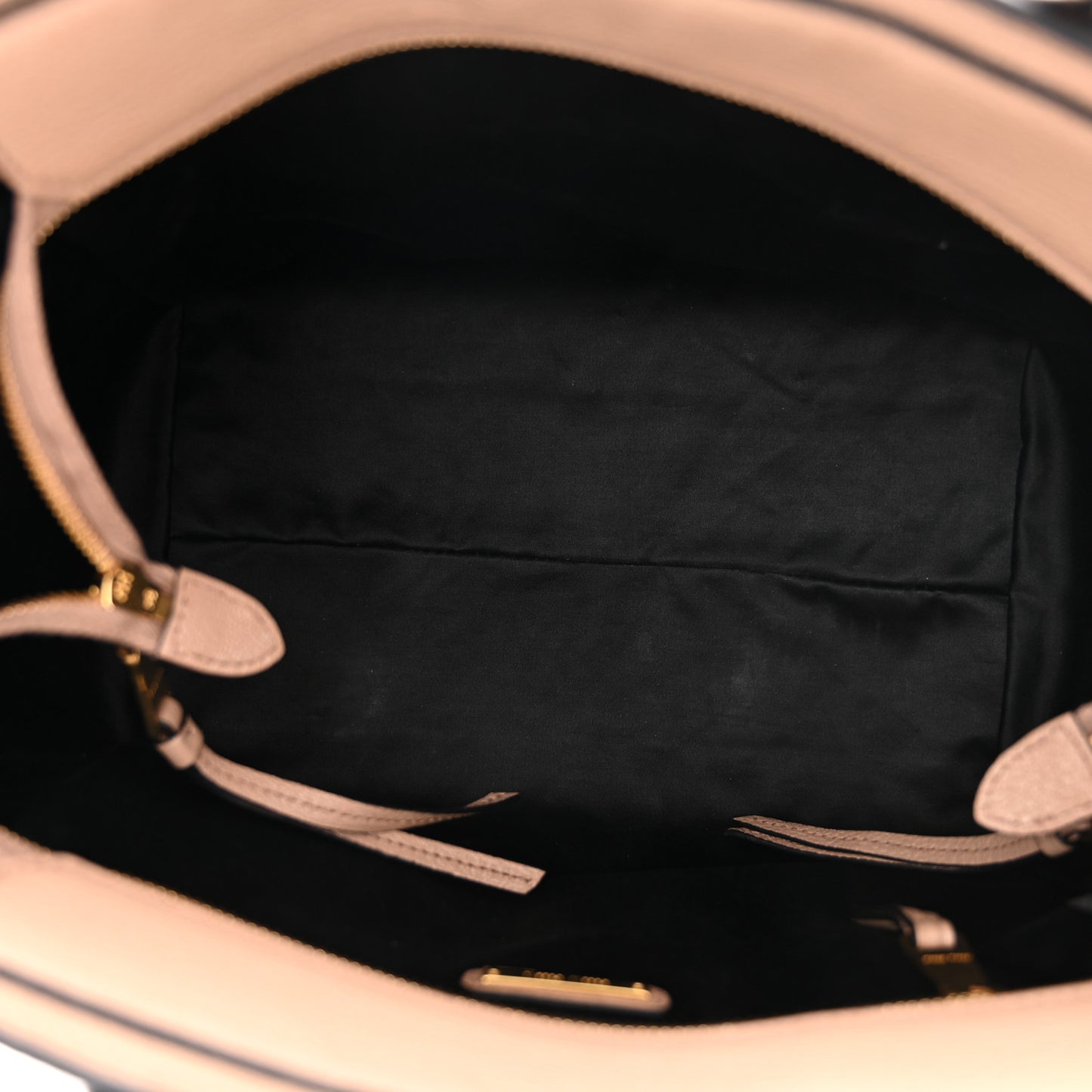 Goatskin Madras Zip Tote Cammeo
