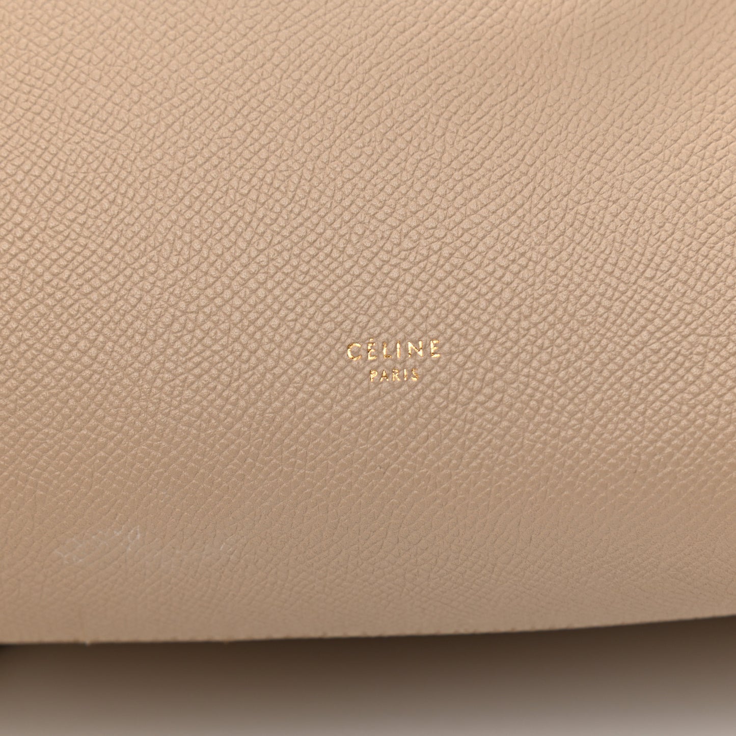 Grained Calfskin Mini Belt Bag Light Taupe
