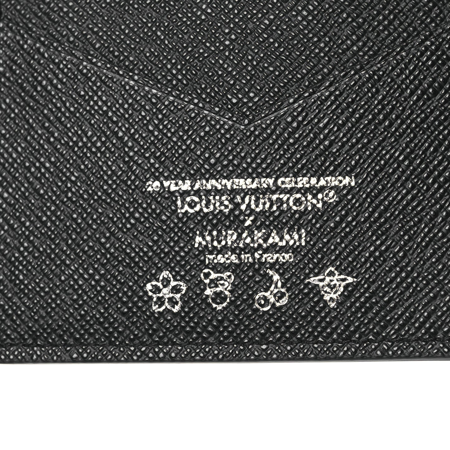 LV X TM Monogram Multicolor Passport Cover Black
