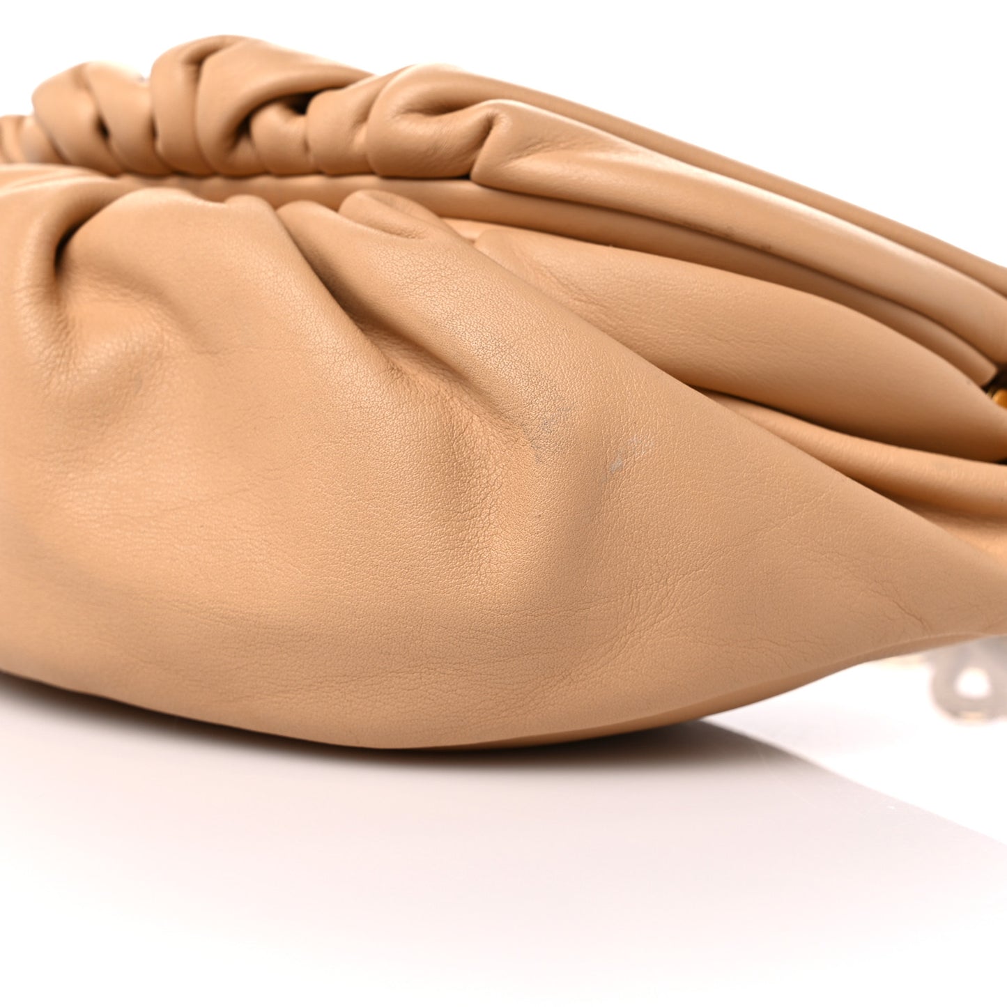 Nappa The Belt Chain Pouch Almond